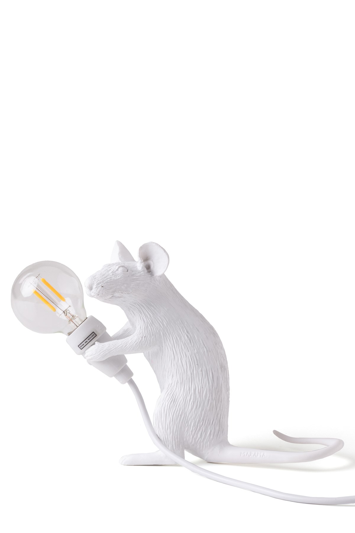 Seletti 'mouse'se X Marcantonio Lamp In White