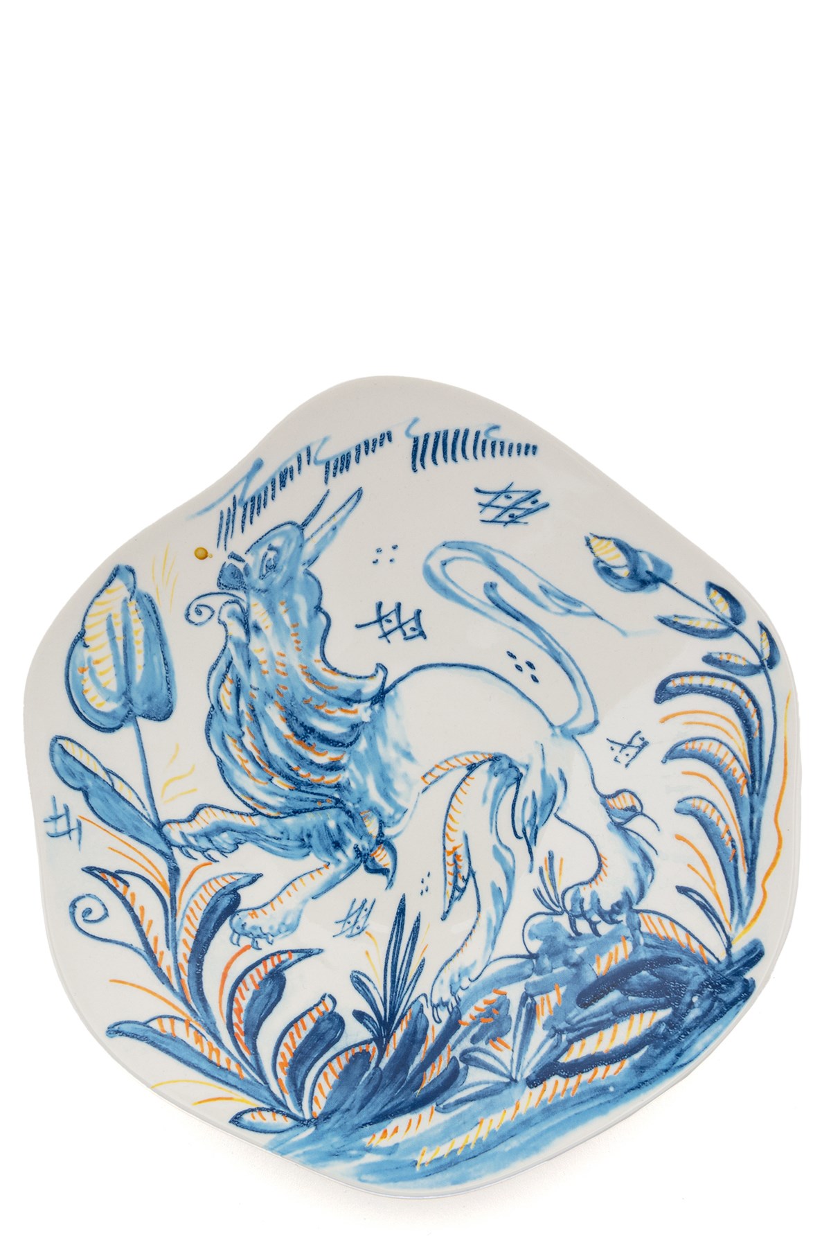 Seletti 'leone' Classics On Acid Silk X Diesel Living Soup Plate ⌀ 25, In Multi