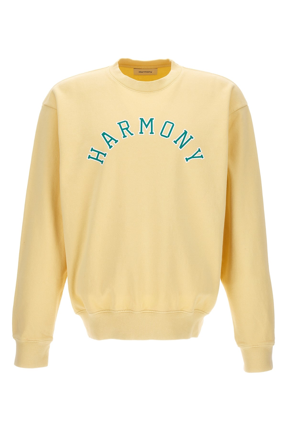 スウェット・トレーナー HARMONY 'Sael Varsity' sweatshirt Yellow Harmony Sael Varsity Sweatshirt Yellow | ModeSens