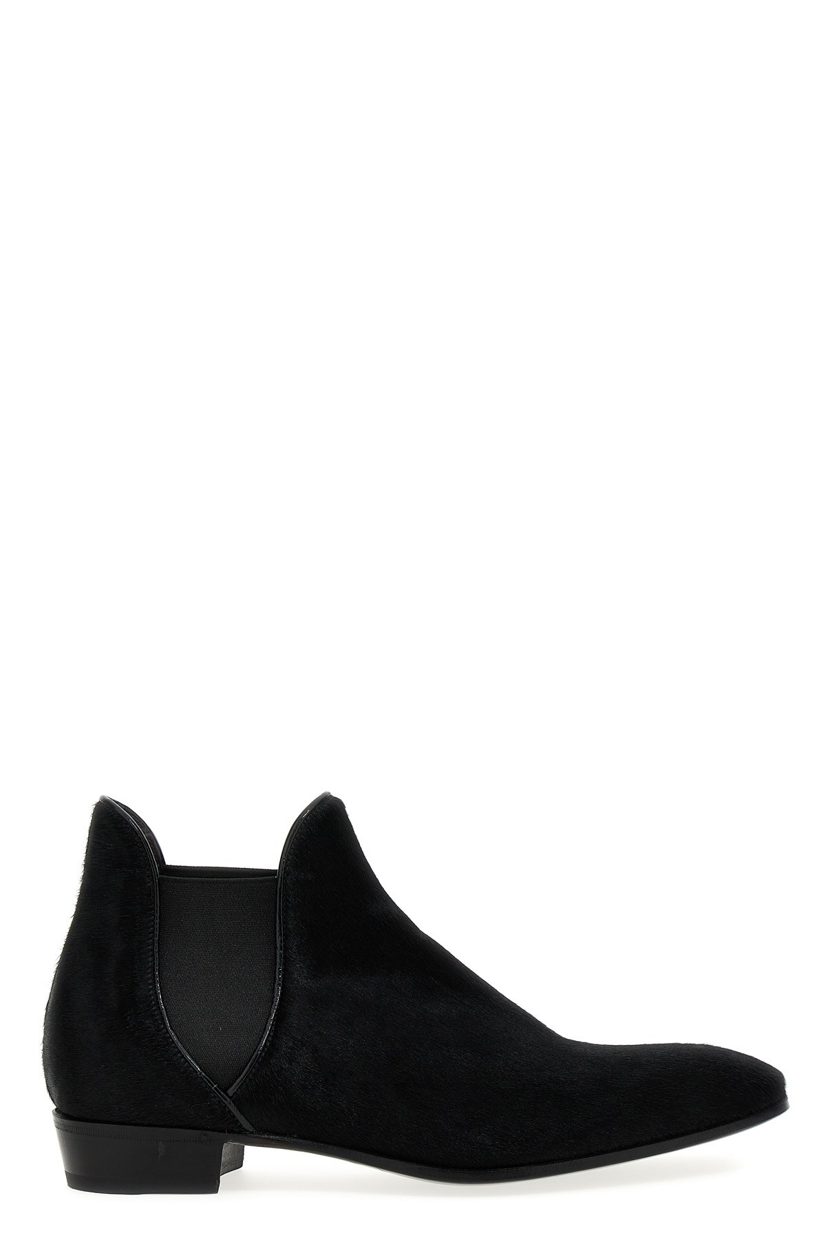 Calf Hair Ankle Boots - Size 6