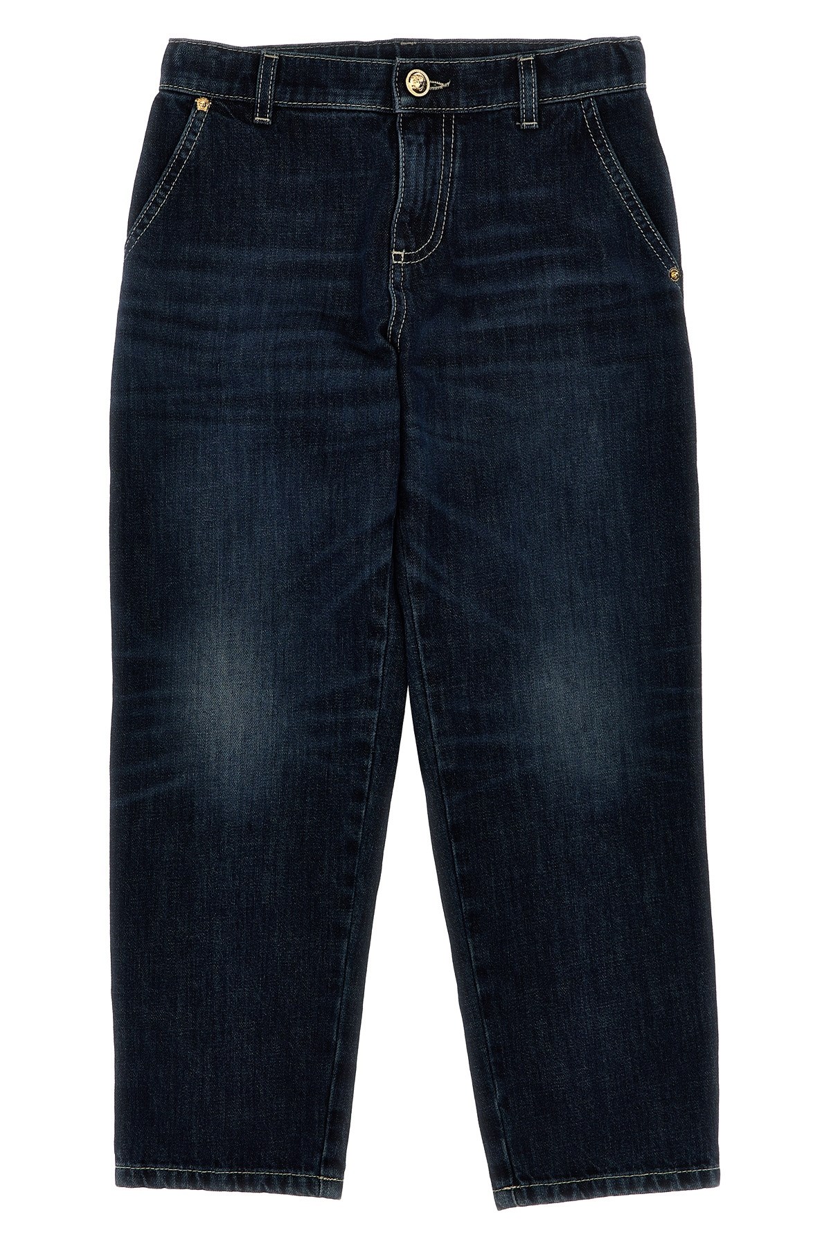 Versace Medusa Jeans In Blue