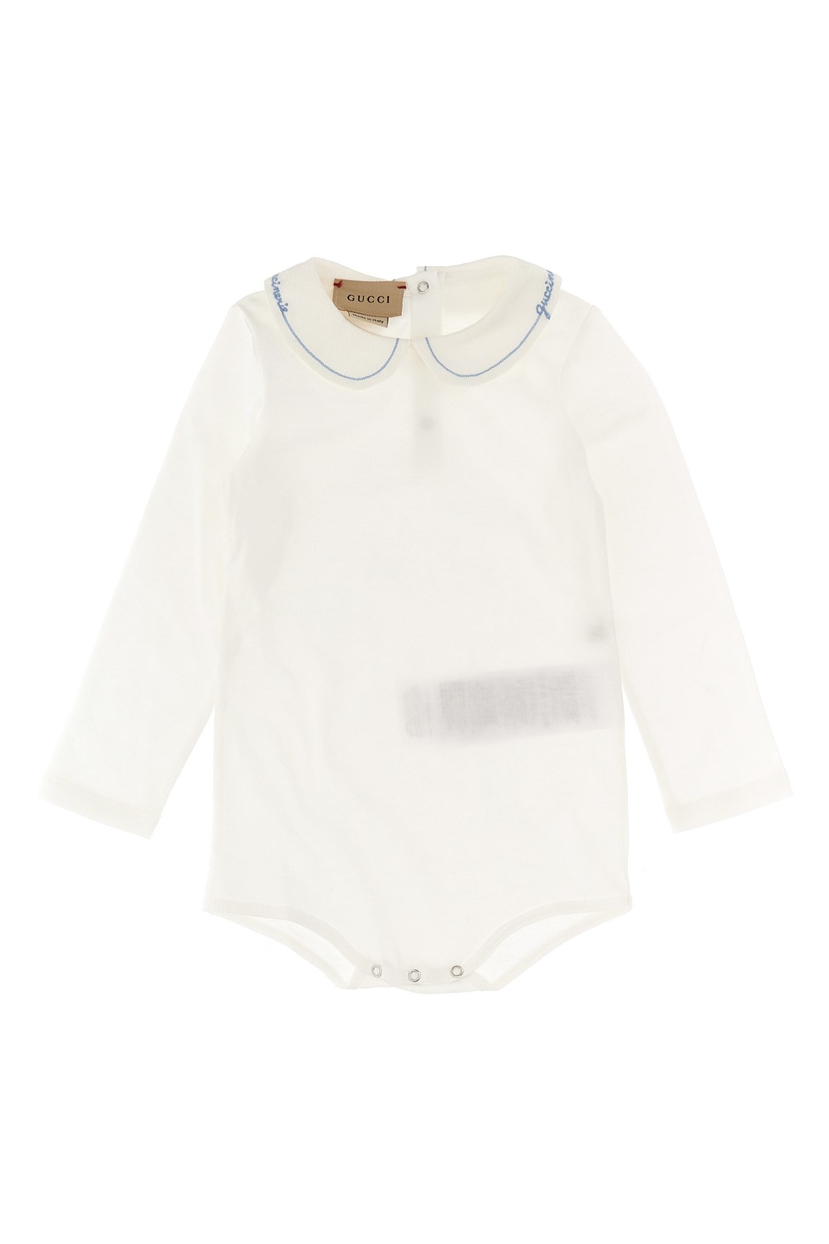 Gucci Logo Embroidered Bodysuit