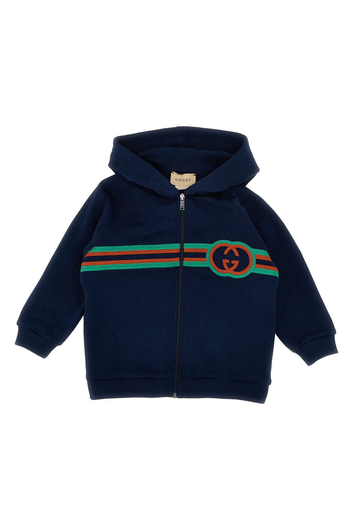 Gucci Logo Embroidery Hoodie