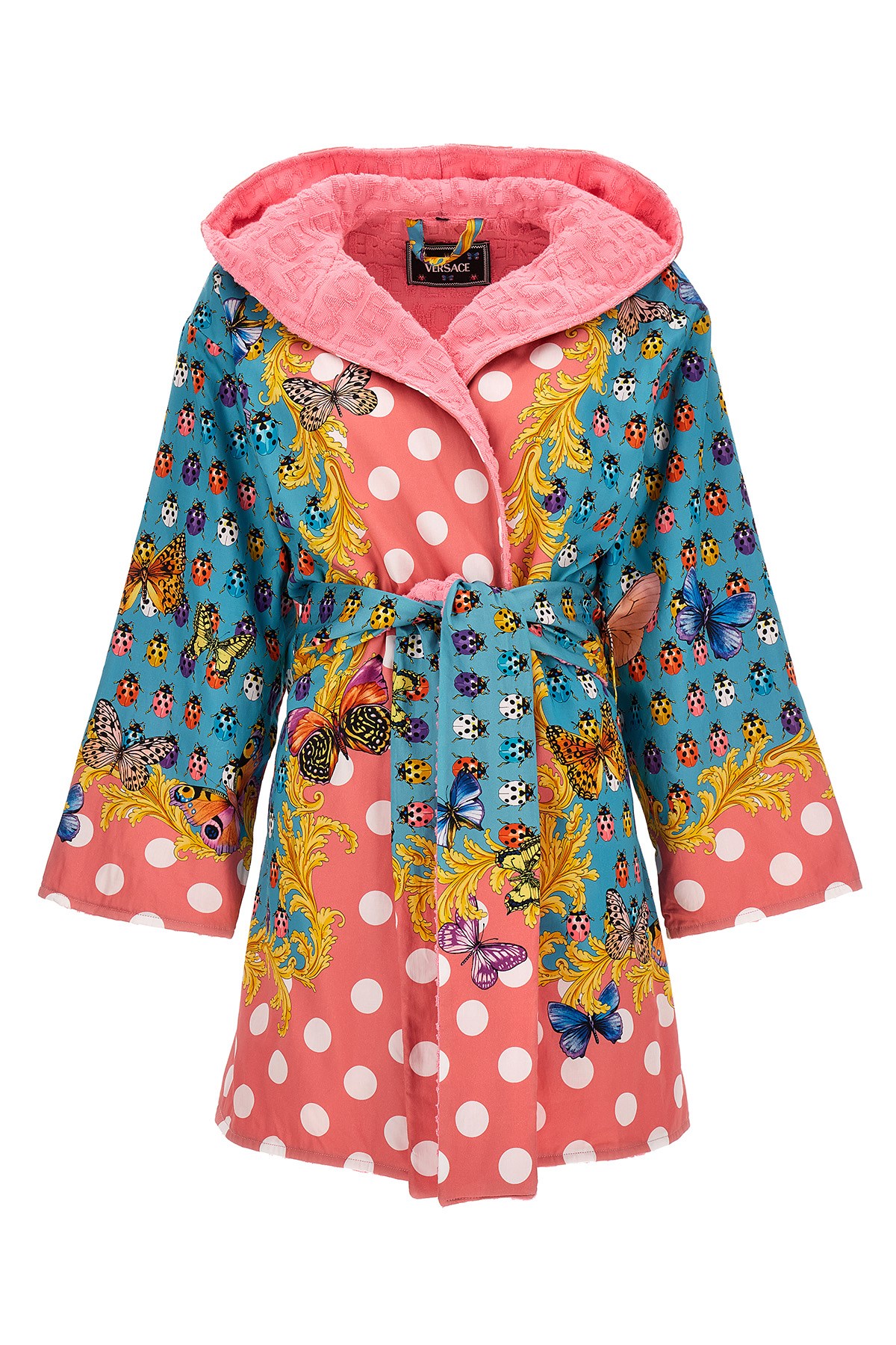 Versace Home Heritage Butterflies & Ladybugs' La Vacanza Capsule Bathr In Multi