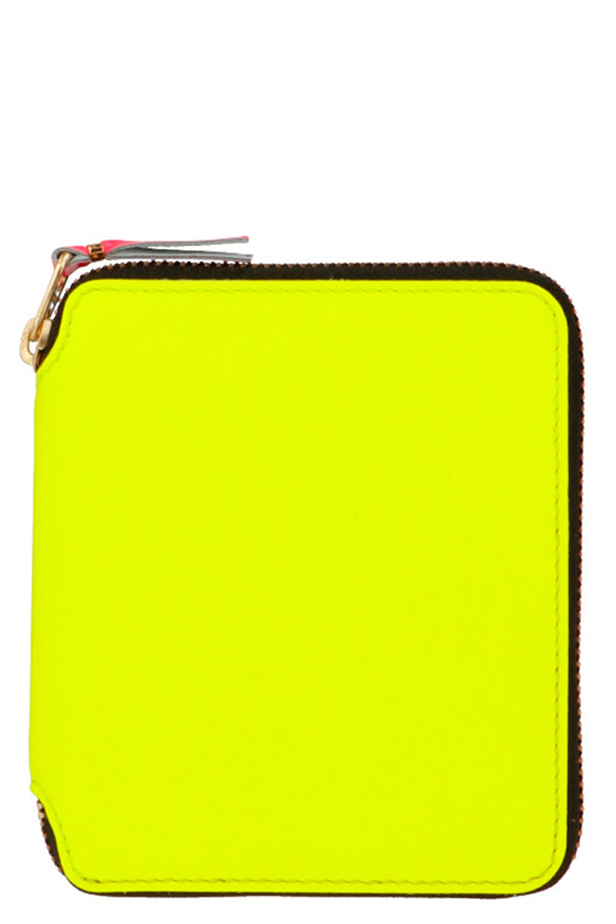 Comme Des Garçons Super Fluo Wallet In Yellow