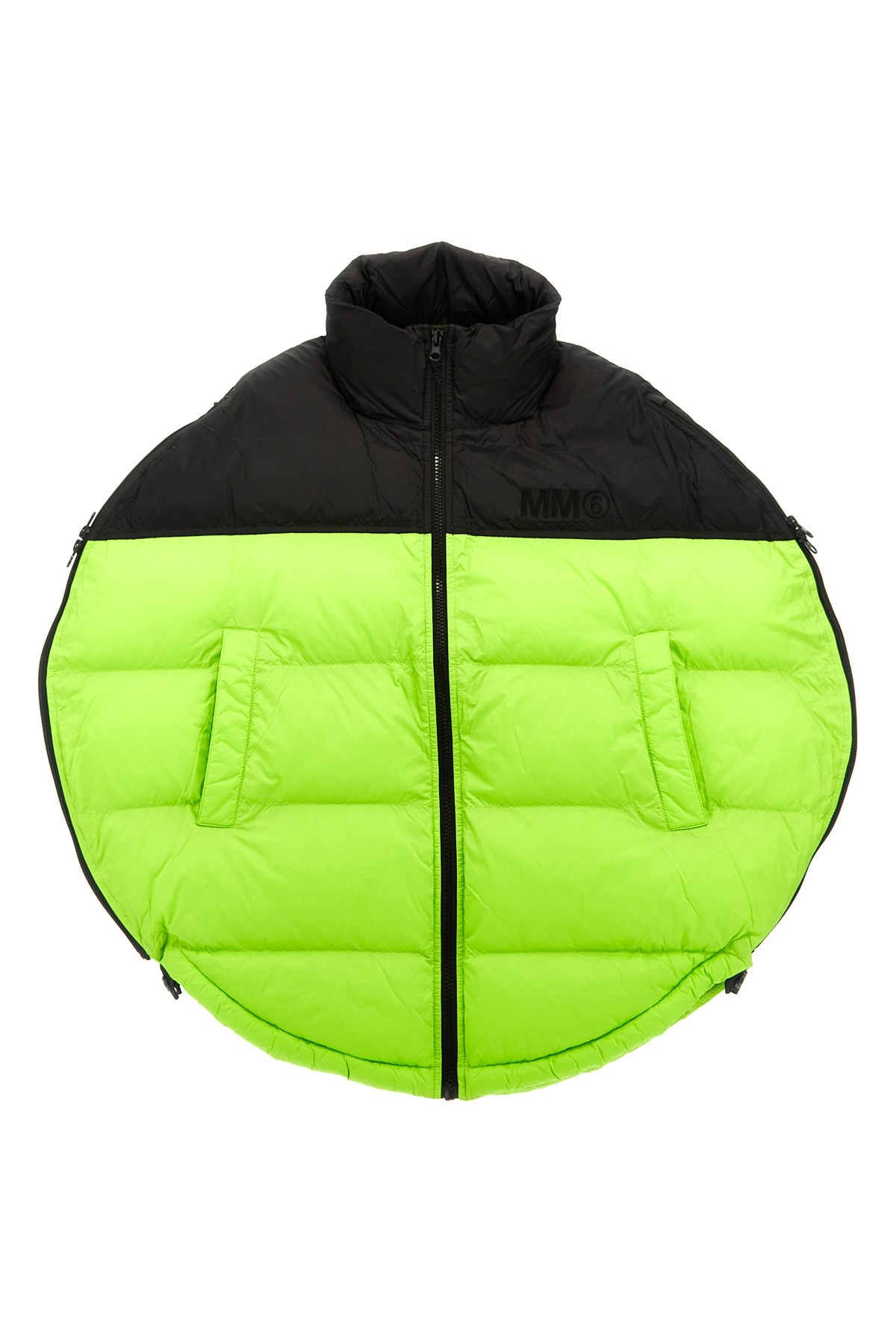Mm6 Maison Margiela Round Vest In Green