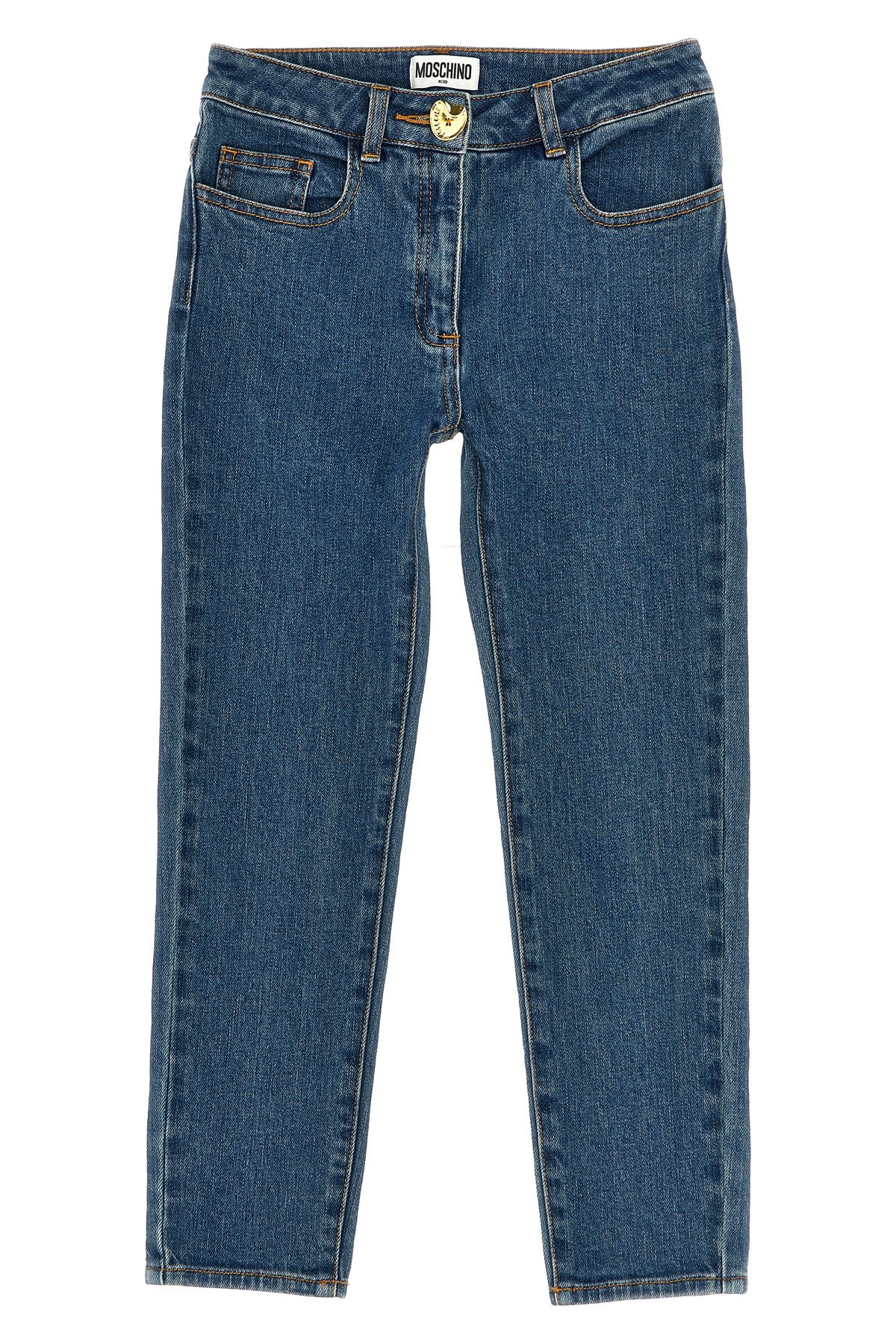 Button Detail Jeans - Size 10