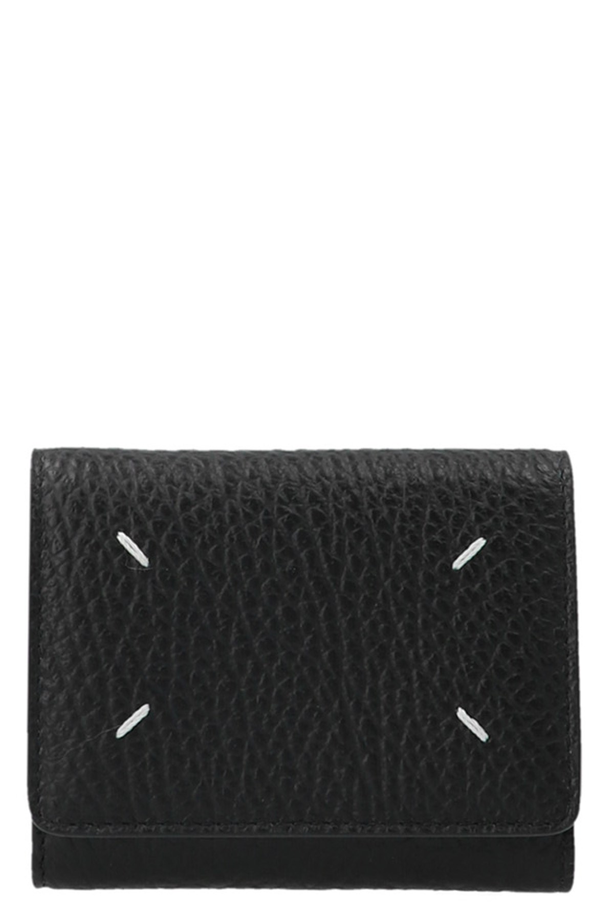 Maison Margiela ‘stitching' Wallet In Burgundy