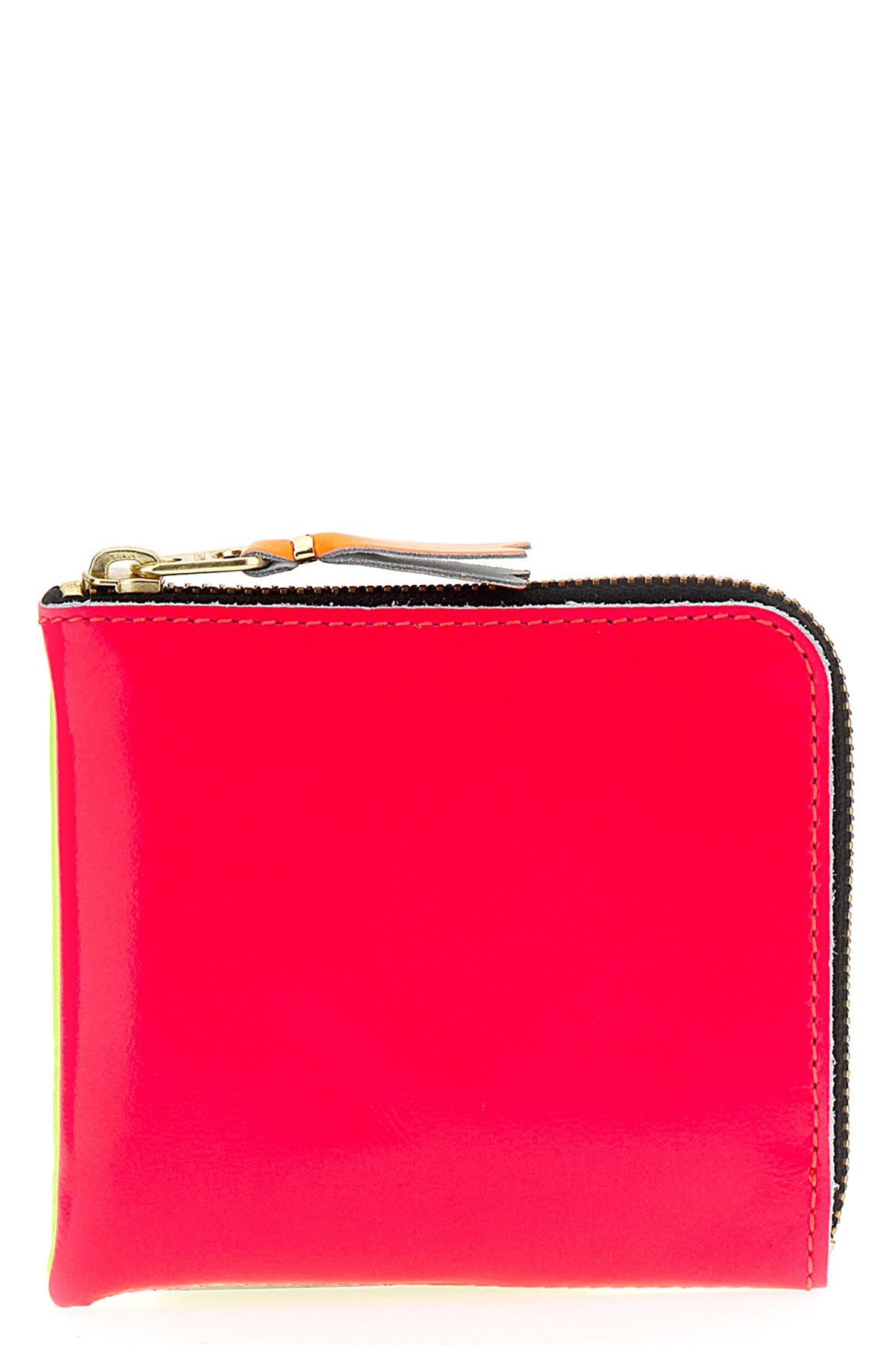 Comme Des Garçons Super Fluo Wallet In Red