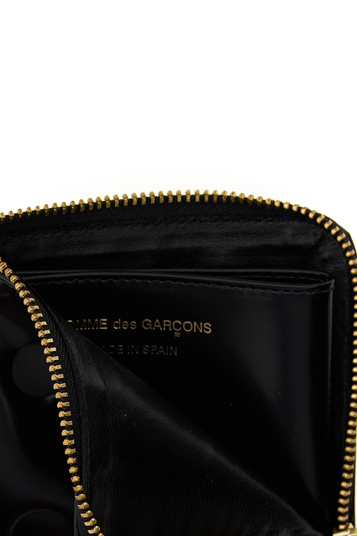 Comme des garçons wallet 'polka dots embossed' wallet available on