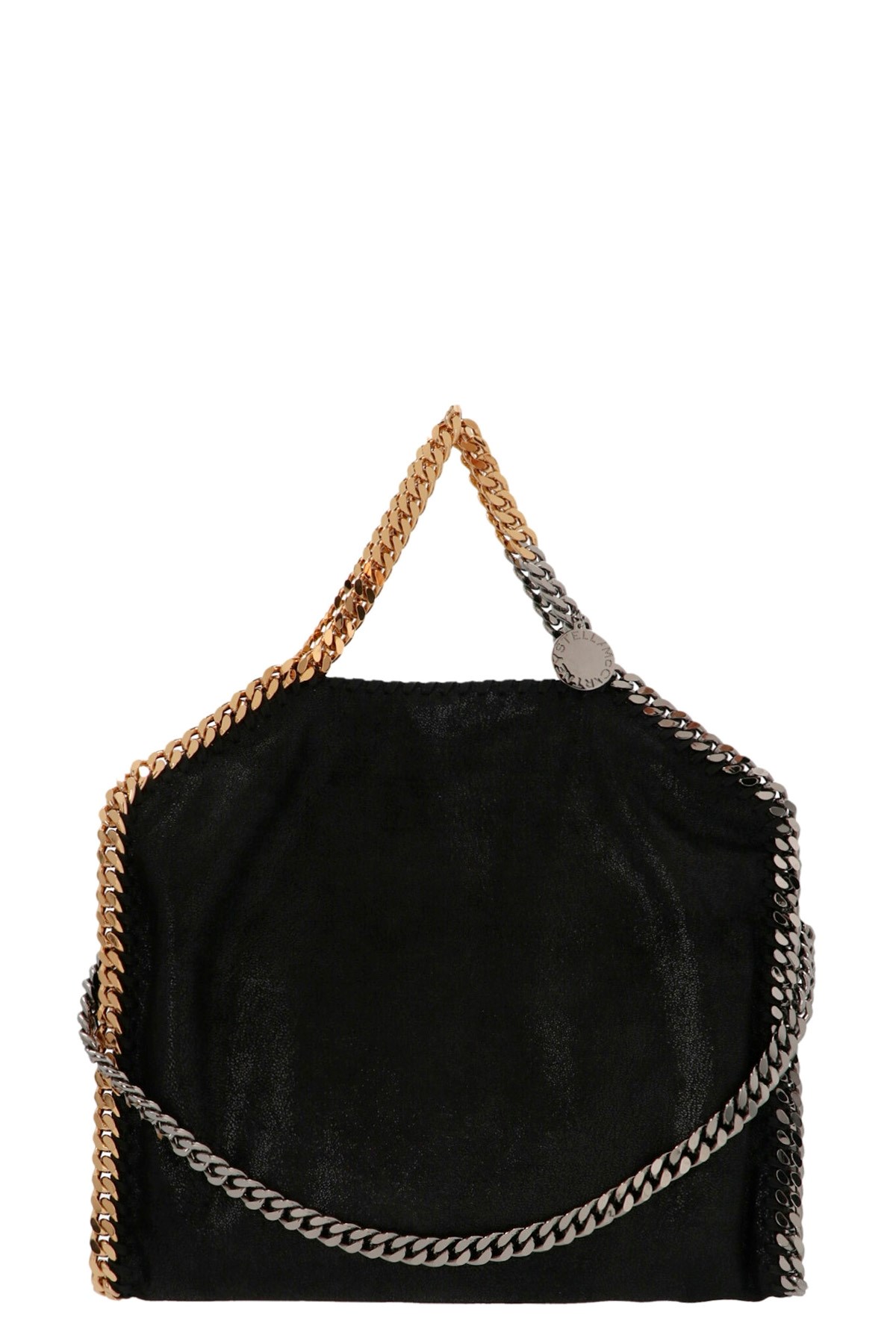 Stella Mccartney Tote Piccola Falabella Hand Bags Black In Black