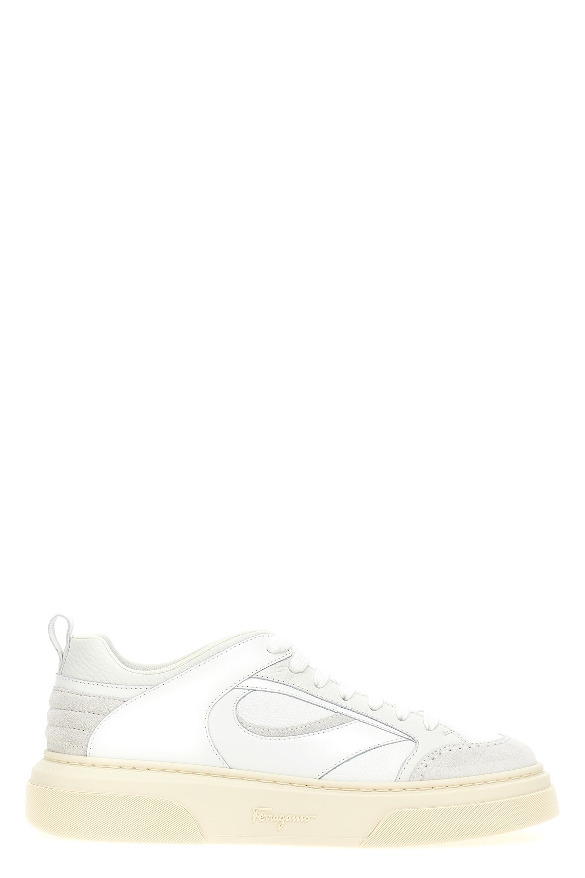 Ferragamo Cassina Leather Sneakers