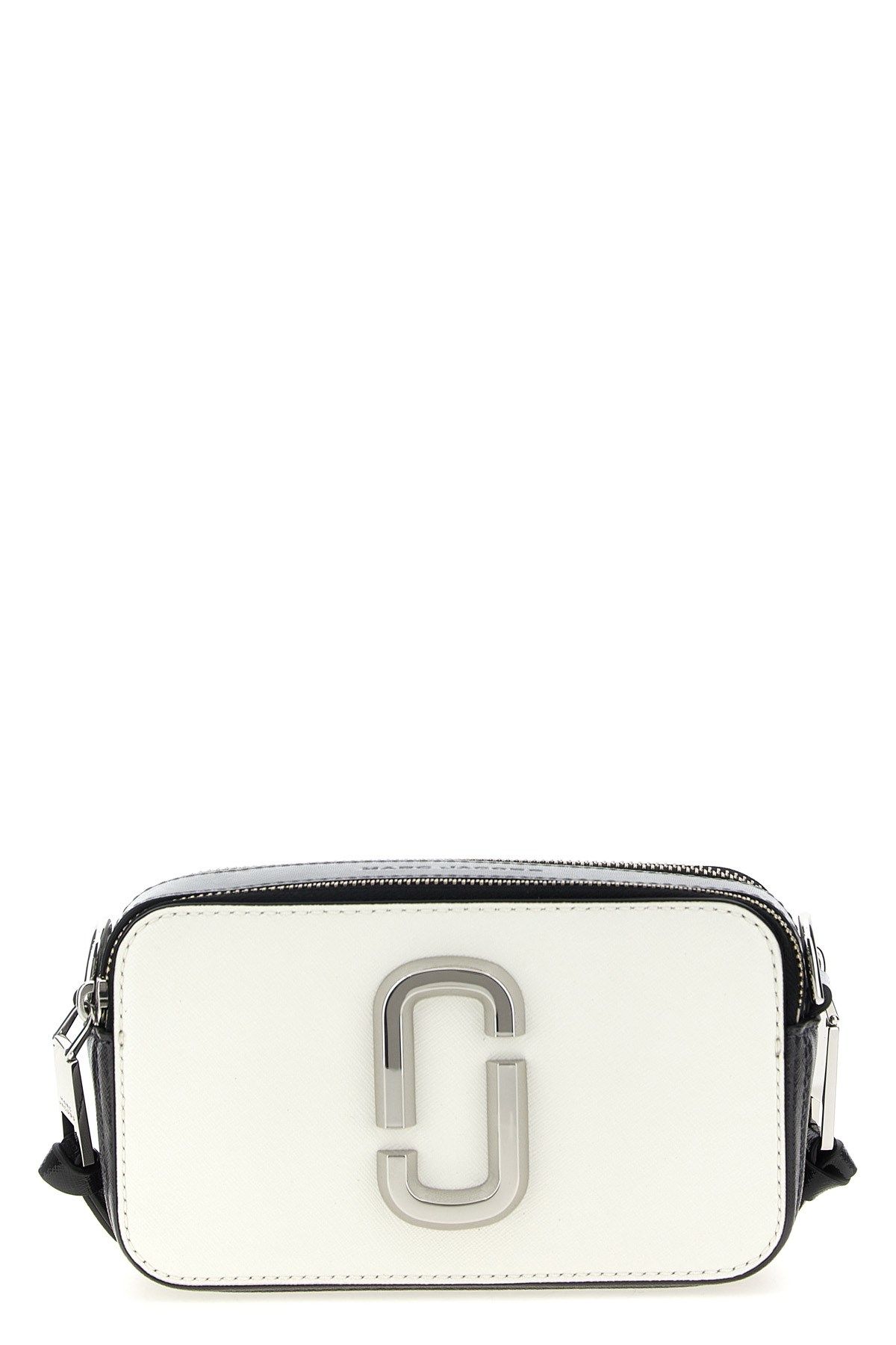 Marc Jacobs Multicolor Leather The Snapshot Crossbody Bag In White