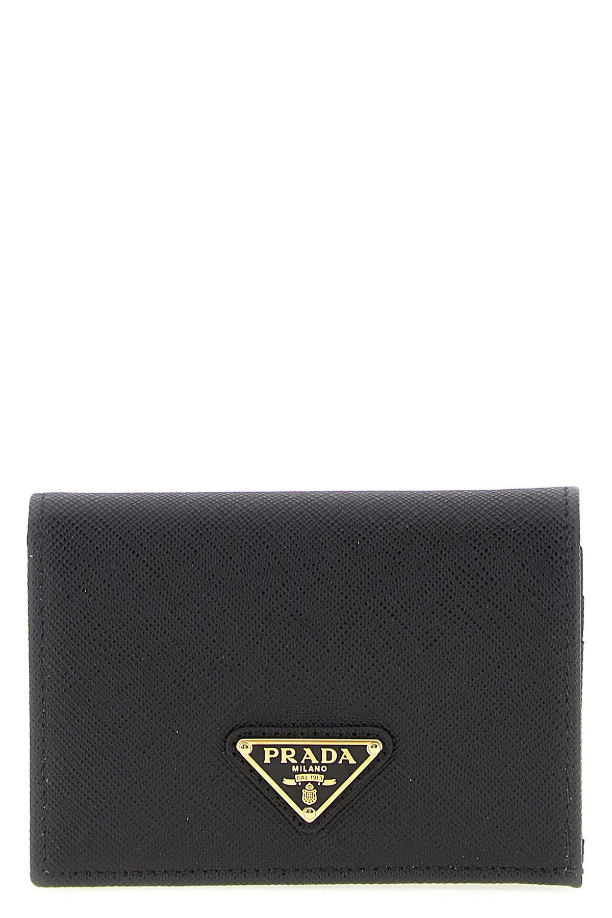 Prada Saffiano Wallet In Black