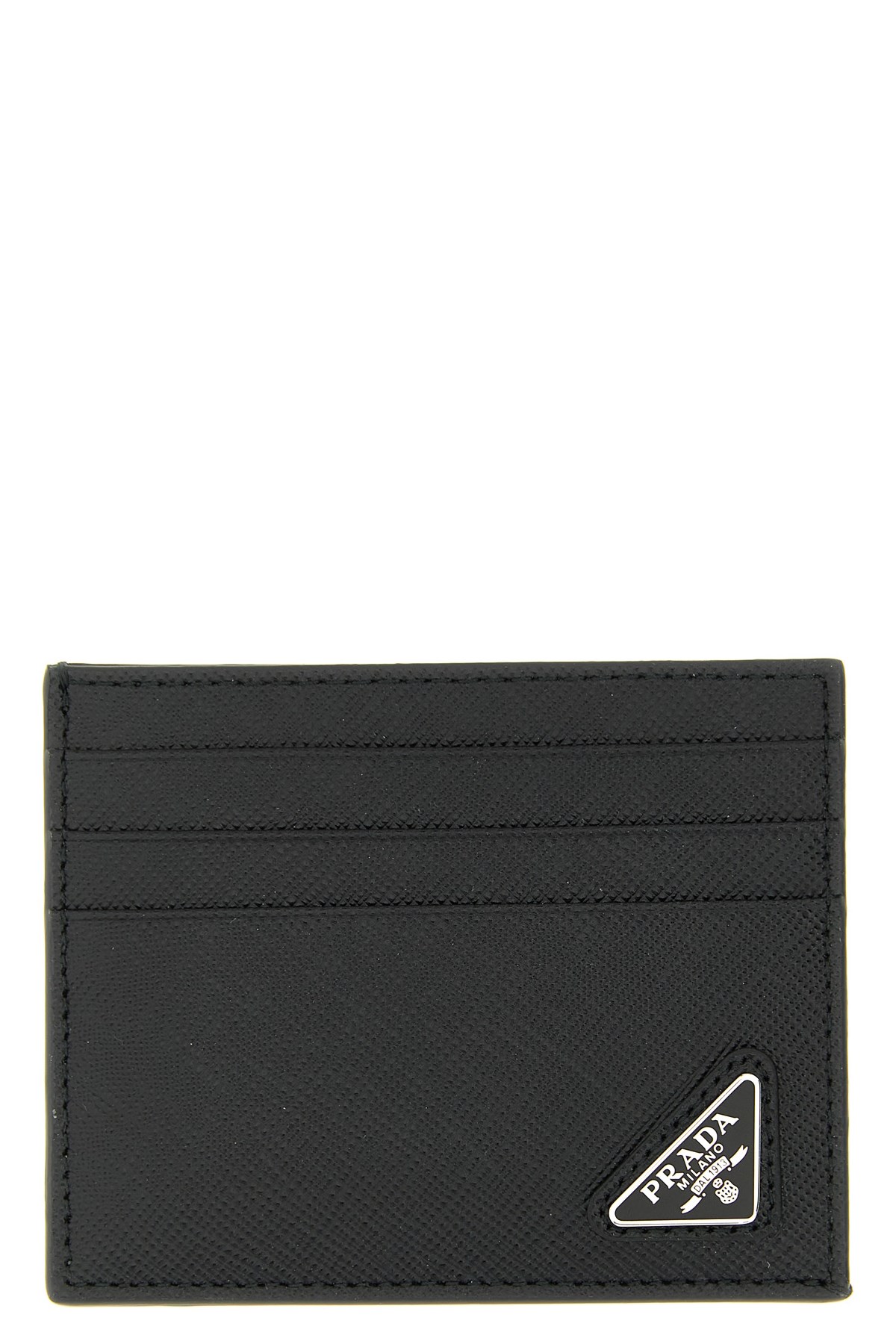 Logo Leather Card Holder - Size U