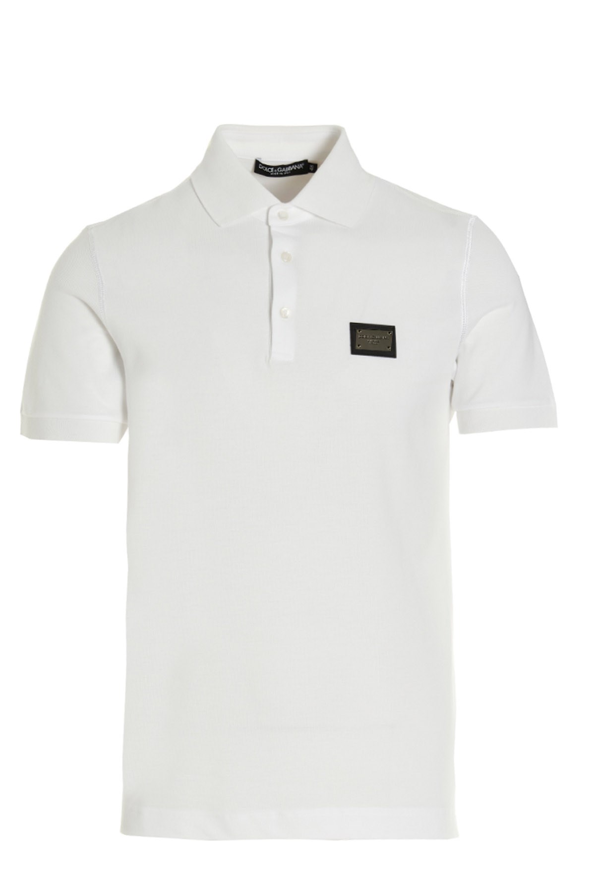 Dolce & Gabbana Dg Essential Polo White