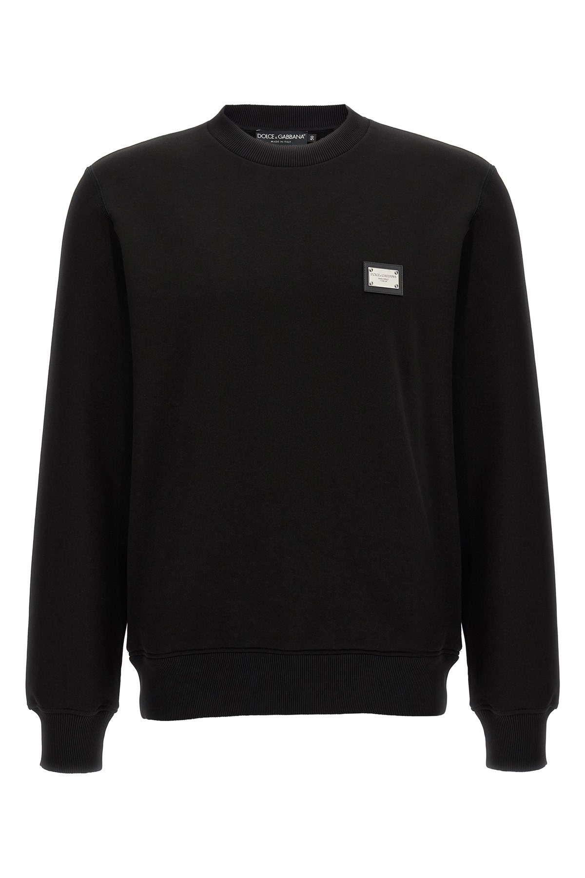 Dolce & Gabbana 'dg Essential' Sweatshirt In Black