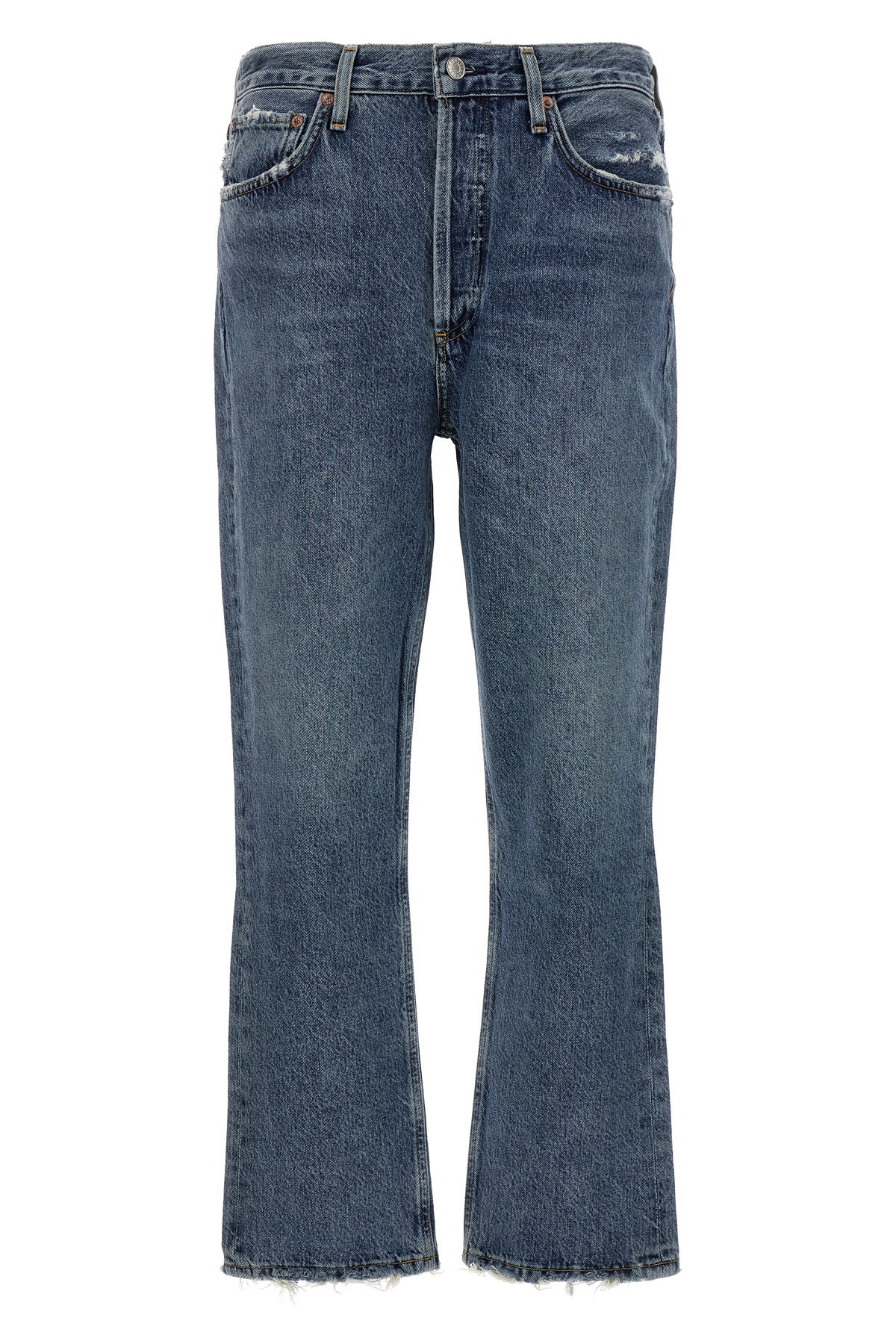AGOLDE AGOLDE 'RILEY CROP' JEANS