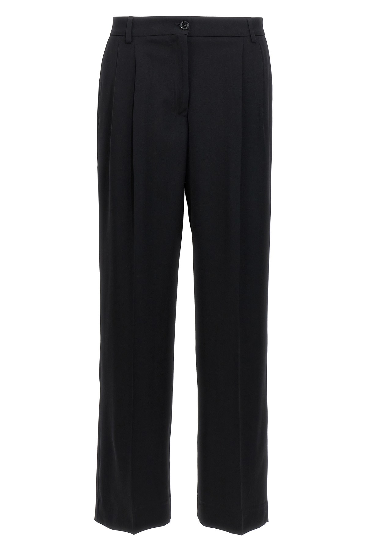 Dolce & Gabbana Pleated Wool-blend Wide-leg Pants