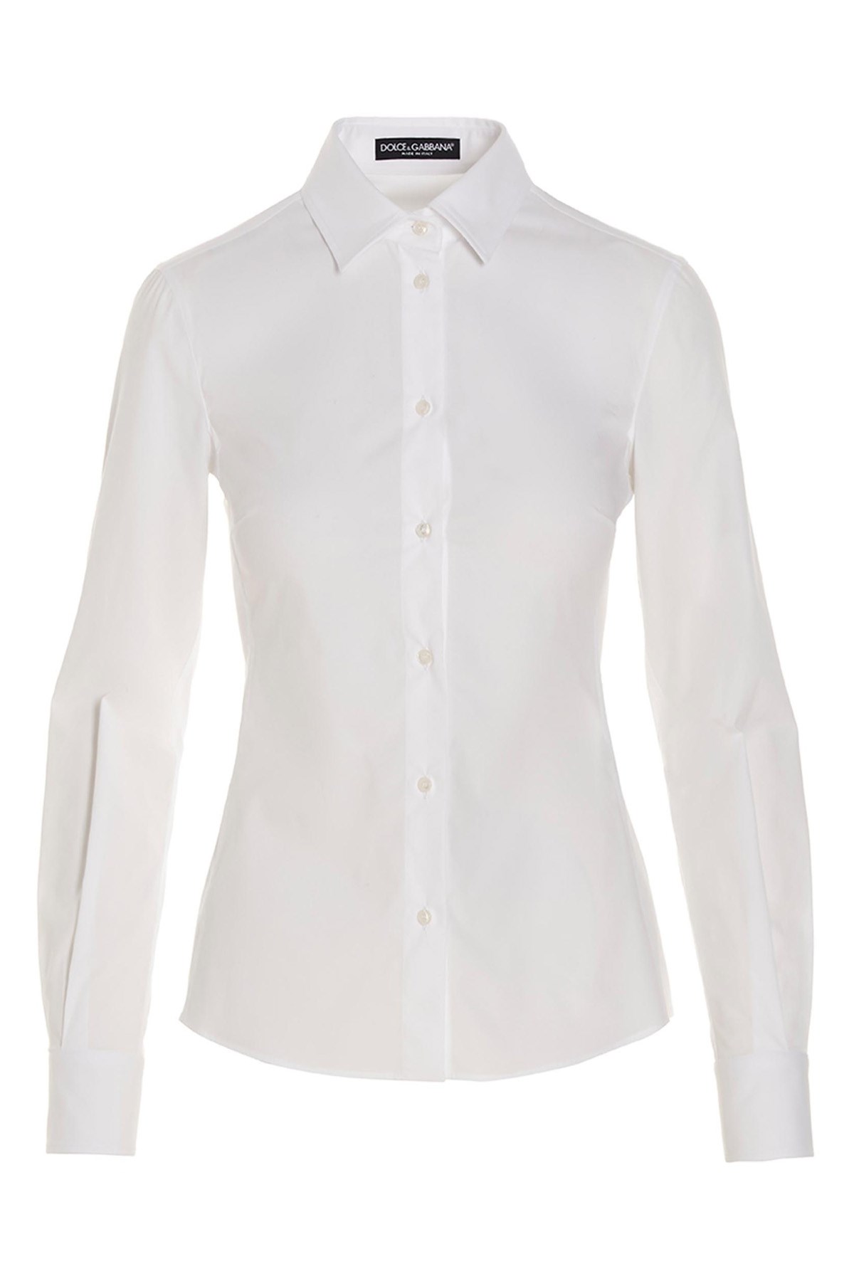 Dolce & Gabbana Tailored Shirt With Collared Neck And Buttoned Cuffs