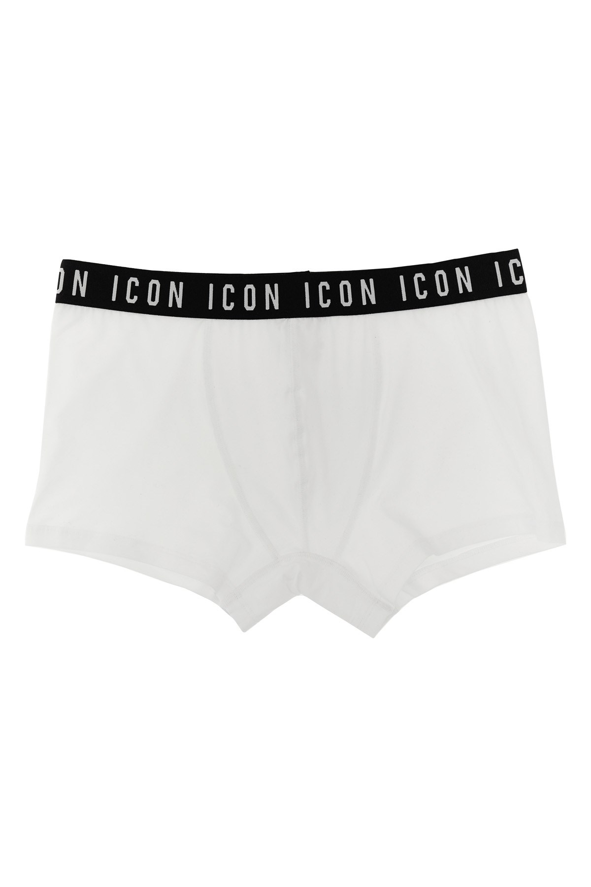 Dsquared2 Icon Briefs In Stretch Cotton In White