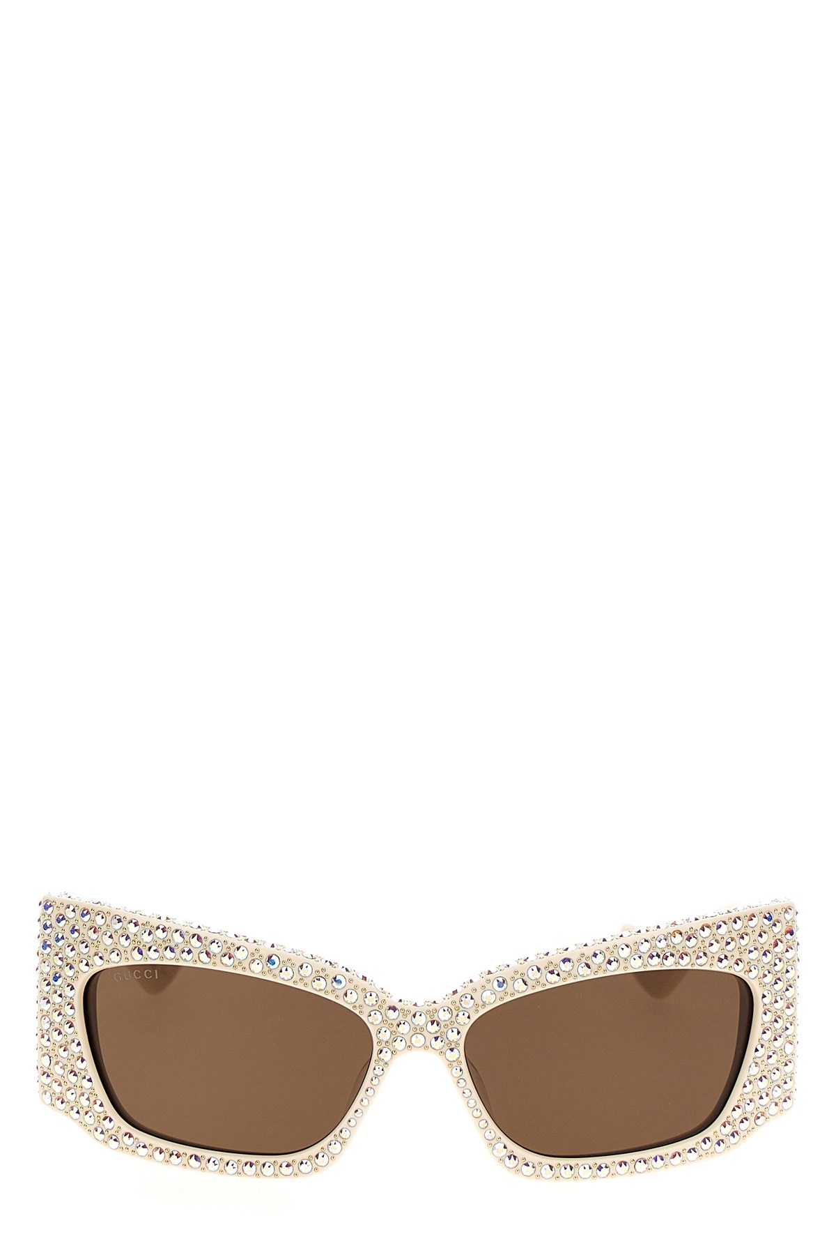 Gucci Geometric Crystal Sunglasses