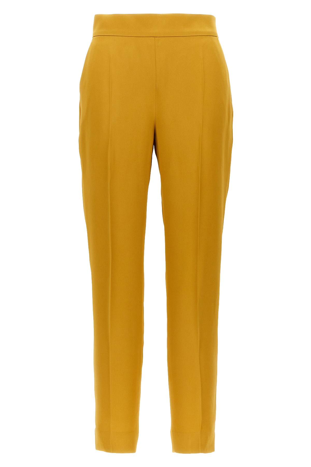 Max Mara Studio Women Deserto Pants In Yellow