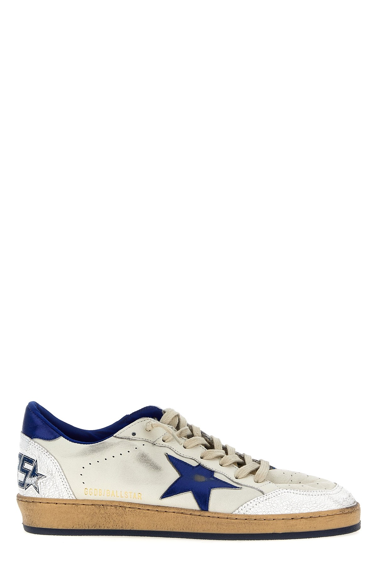 Golden Goose Ball Star Sneakers In Blue