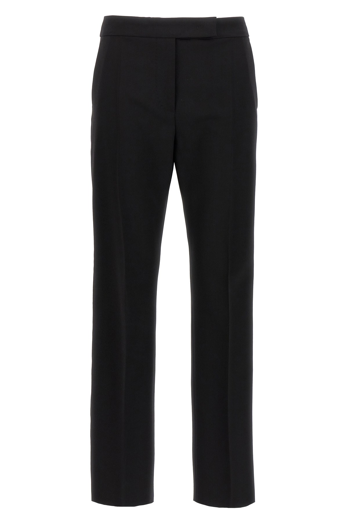 Max Mara Nepeta Stretch Virgin Wool Flare Leg Ankle Trousers