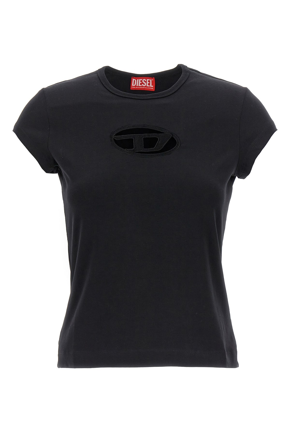 Diesel T-angie T-shirt In Black