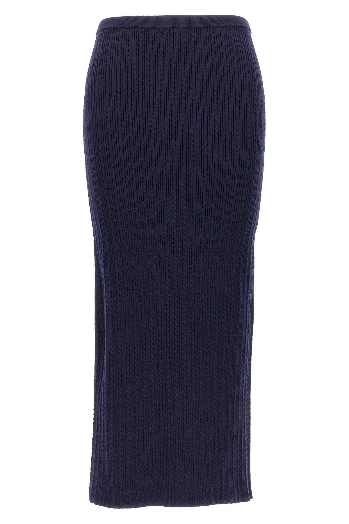 Alessandra Rich Knitted Pencil Skirt