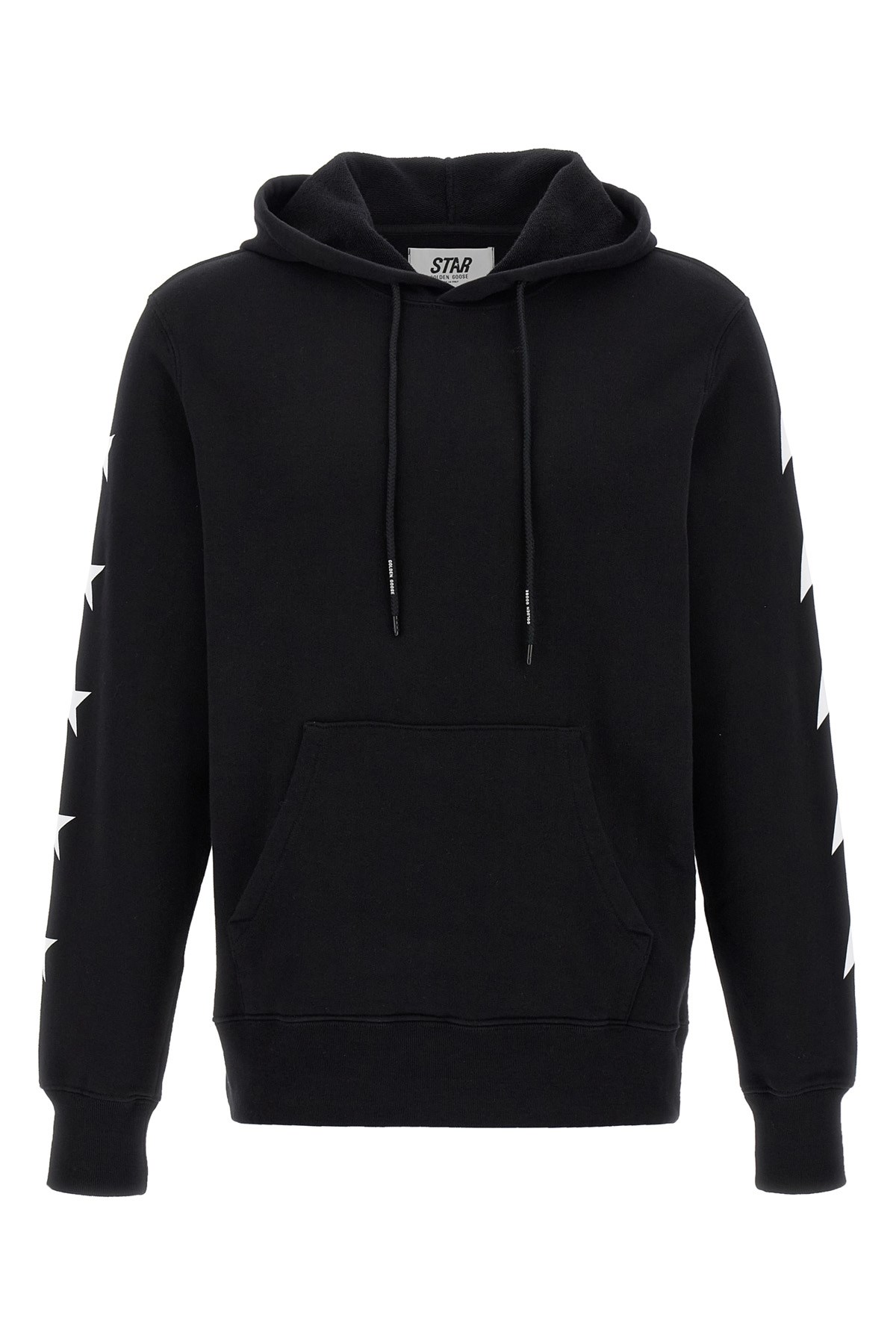 パーカー・フーディ Golden  Deluxe Brand Black Cotton Alighiero Sweatshirt Golden Goose Deluxe Brand Black Cotton Alighiero Sweatshirt