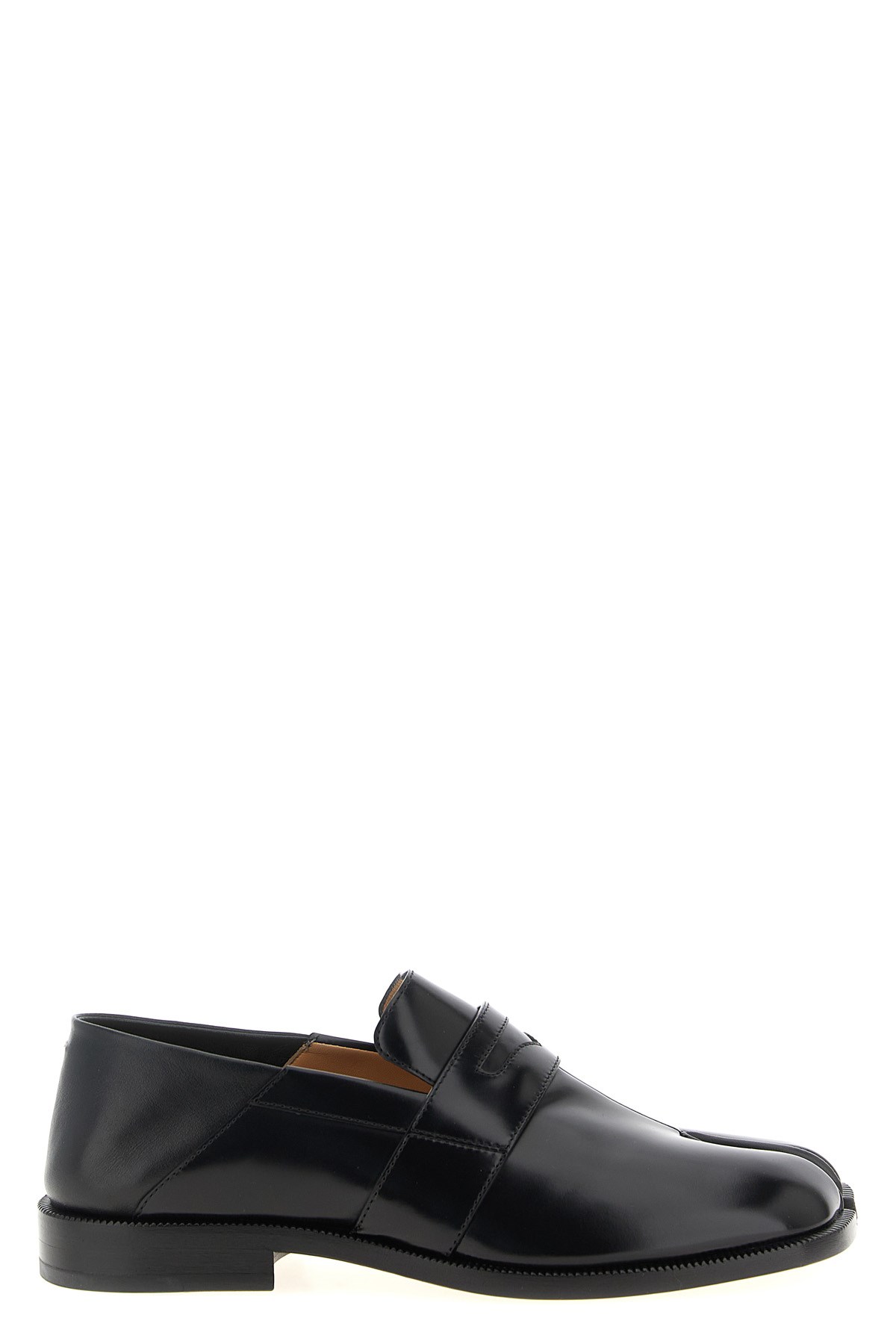 Maison Margiela Tabi Loafers In Black