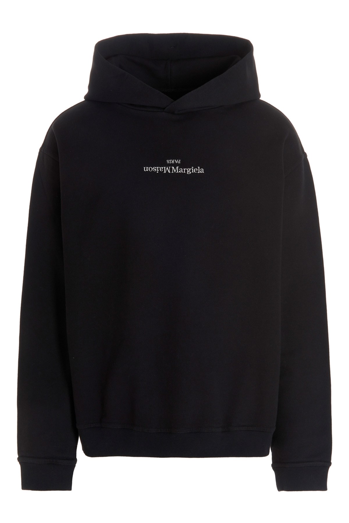 'Maison Margiela Paris' Hoodie - Size 46 IT