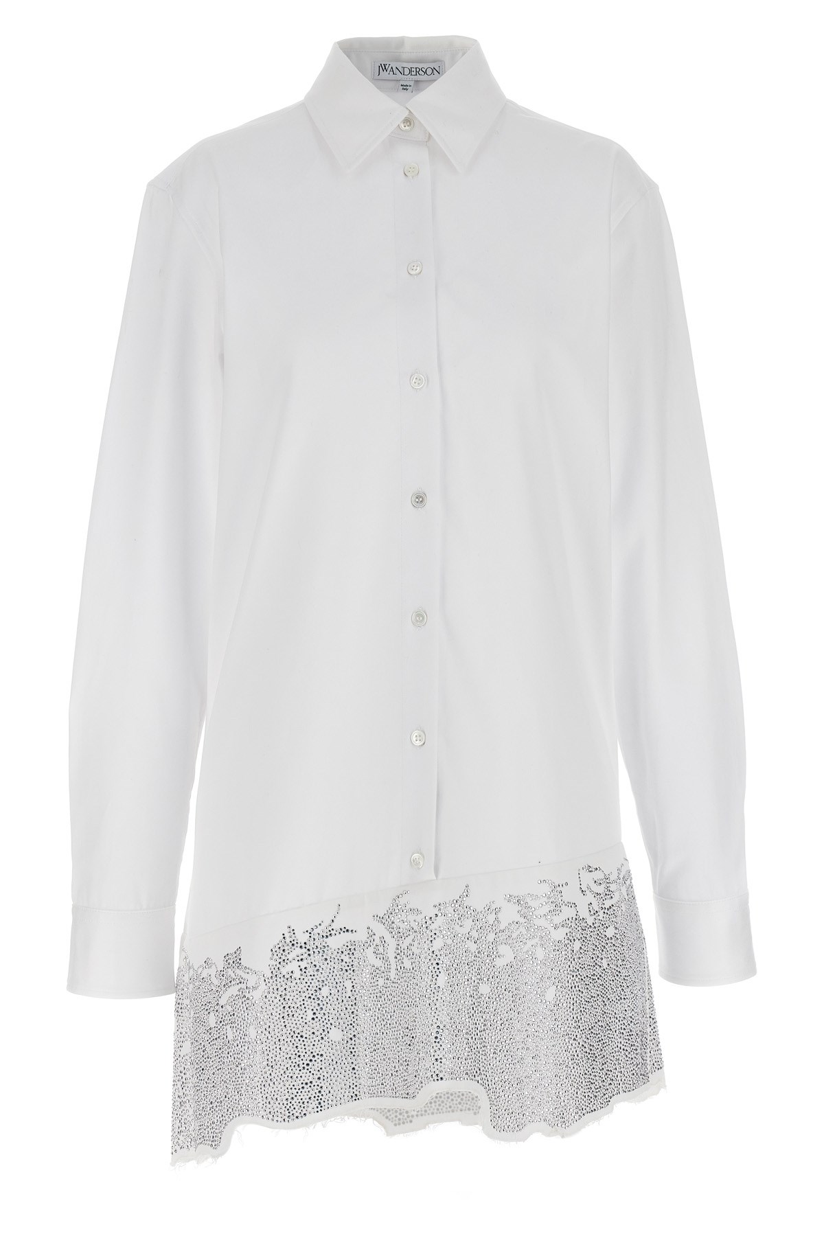 Rhinestone Shirt Dress - Size 8 UK