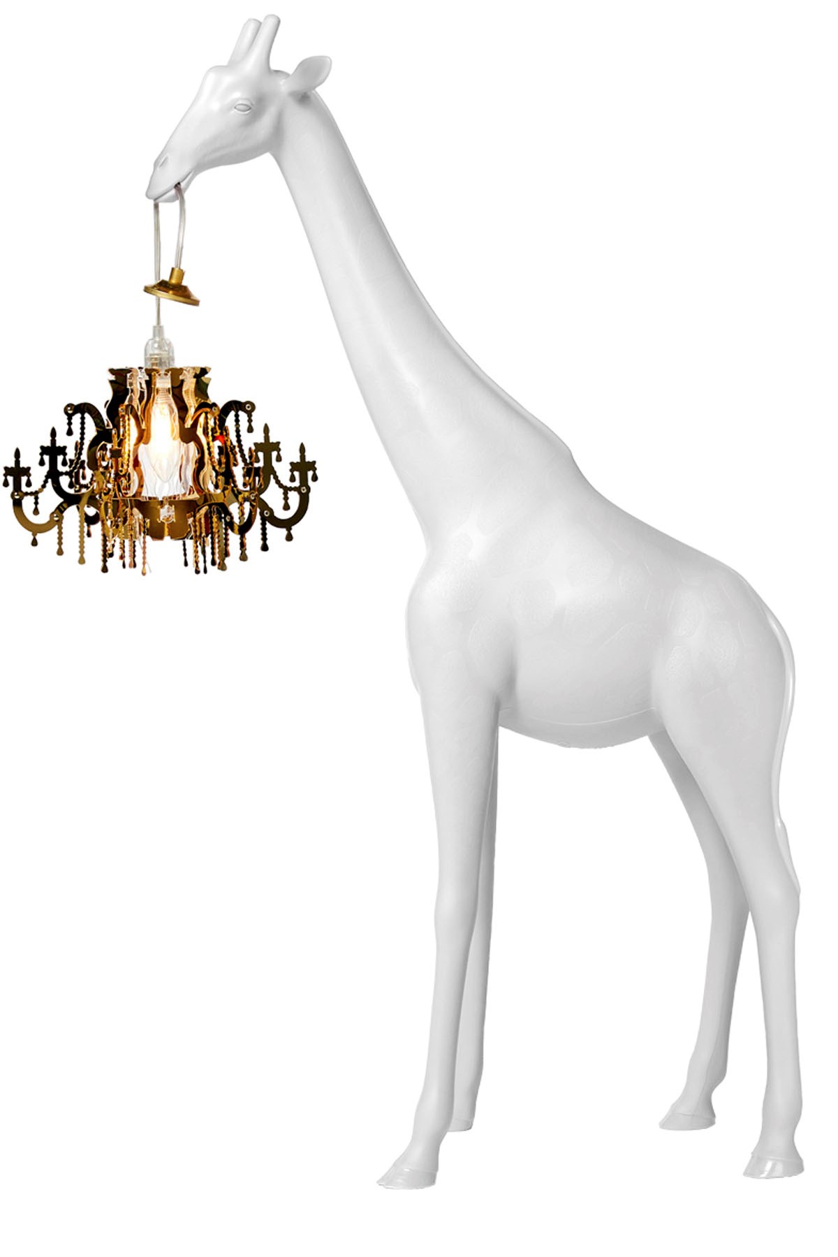 Qeeboo 'giraffe In Love Xs' Lamp In White
