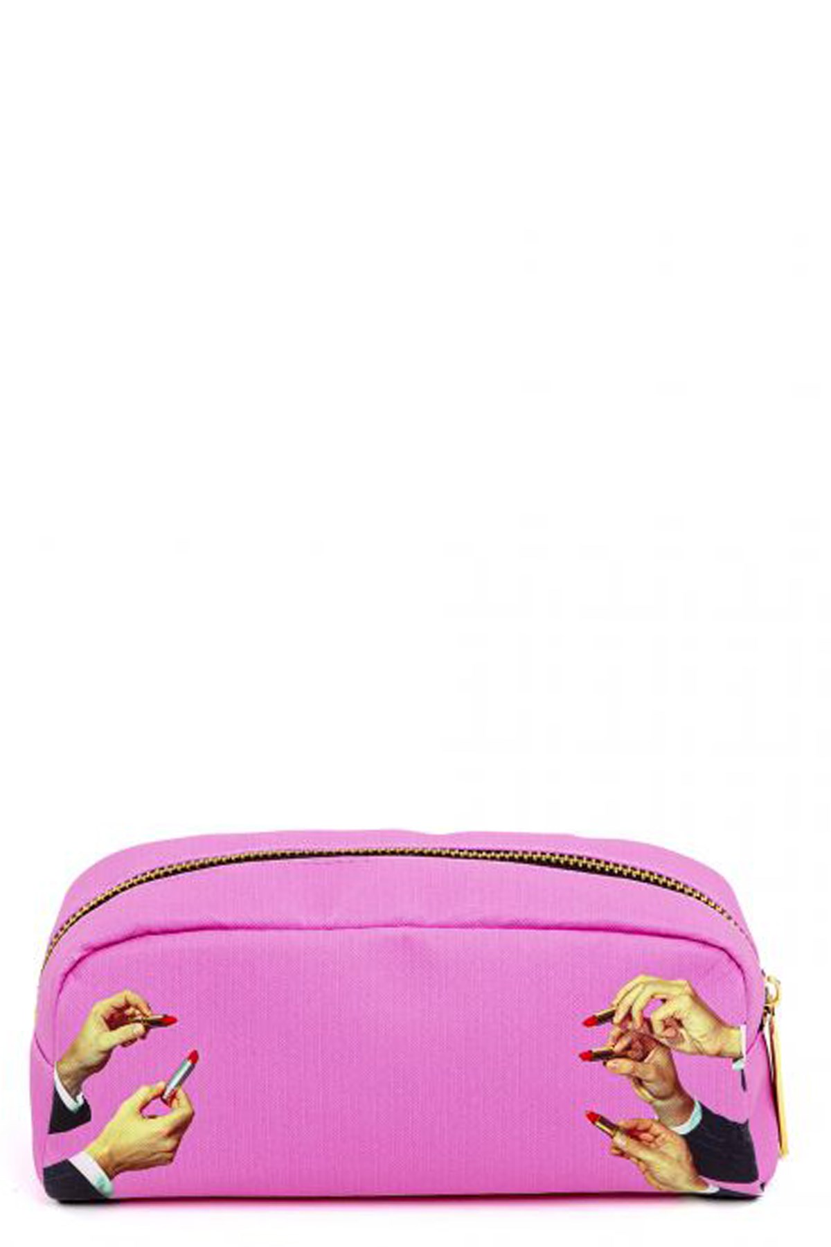 Seletti 'lipstick' Beauty Case Silk X Toiletpaper