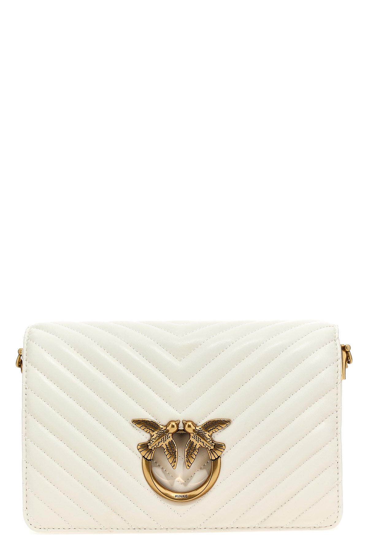 ショルダーバッグ・ポシェット PINKO Big Love Bag Puff Maxi Quilt crossbody bag Beige Pinko | Big Love Bag Puff Maxi Quilt | Be Queen