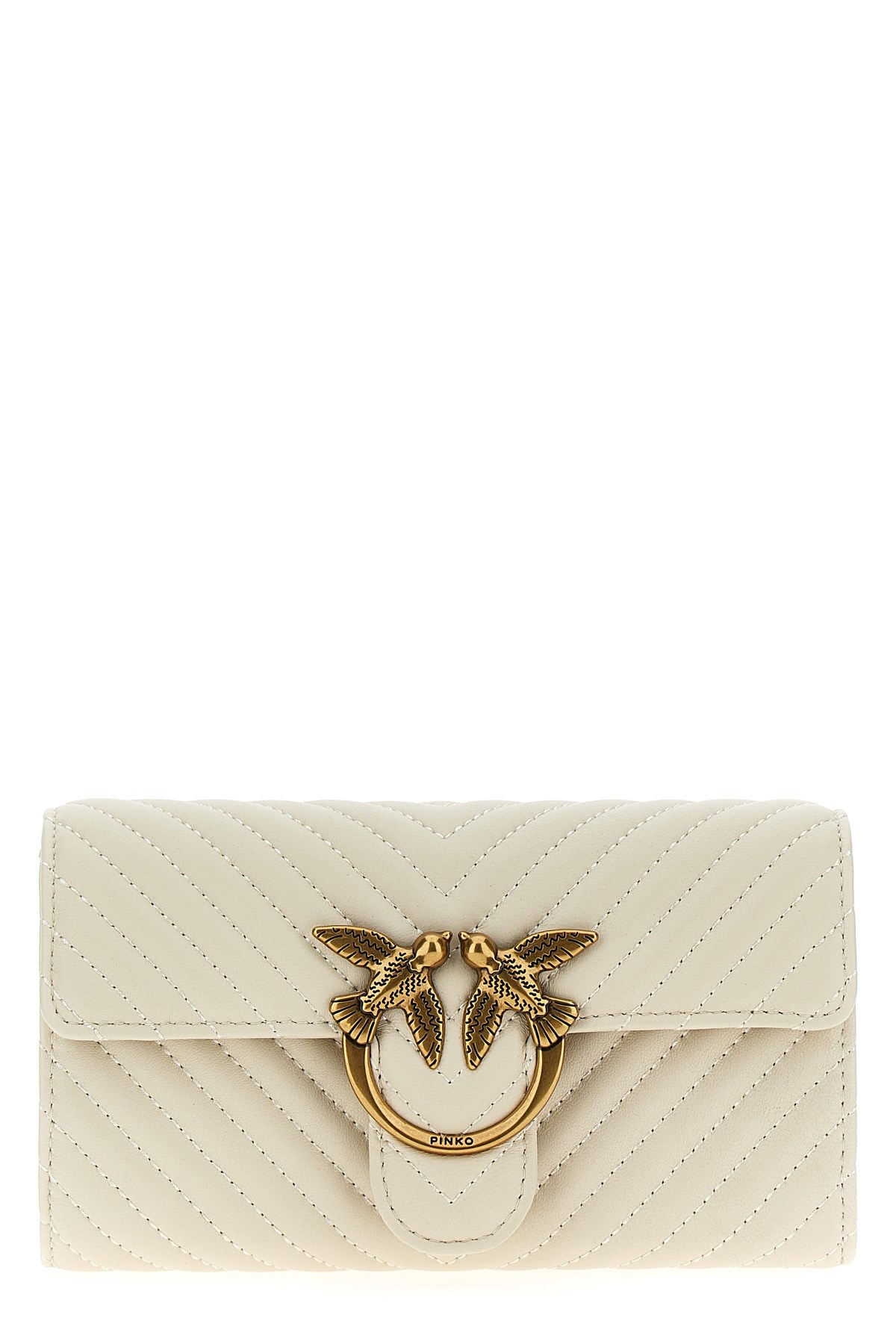 Pinko Portafoglio 'love Bag One Wallet Chevron'