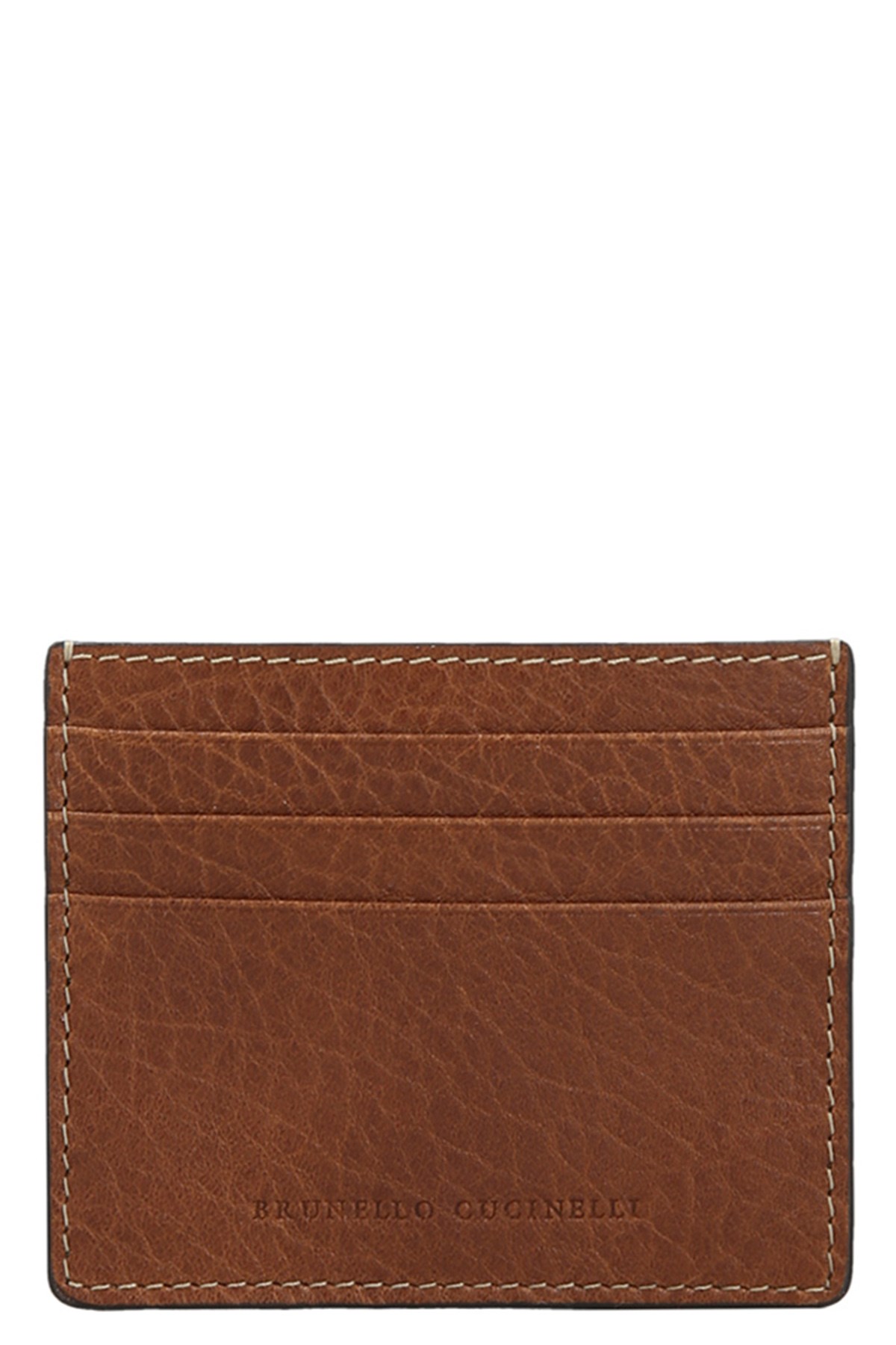 Brunello Cucinelli Logo Card Holder