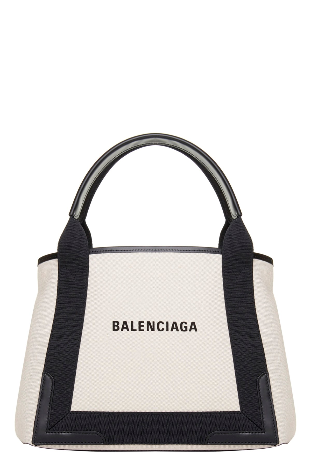 'Navy Cabas' Small Shopping Bag - Size U