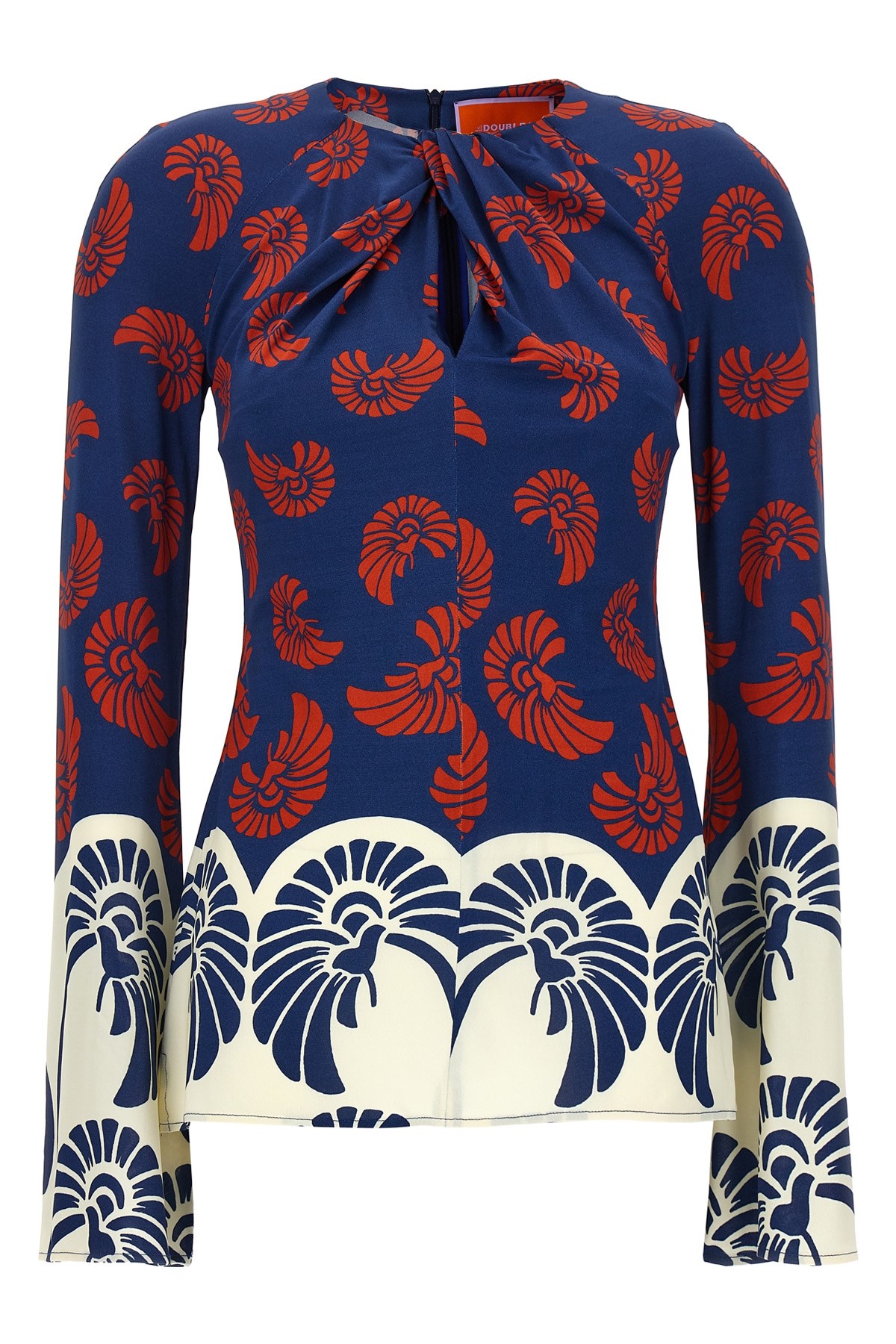 La Doublej La Double J 'superflare' Blouse