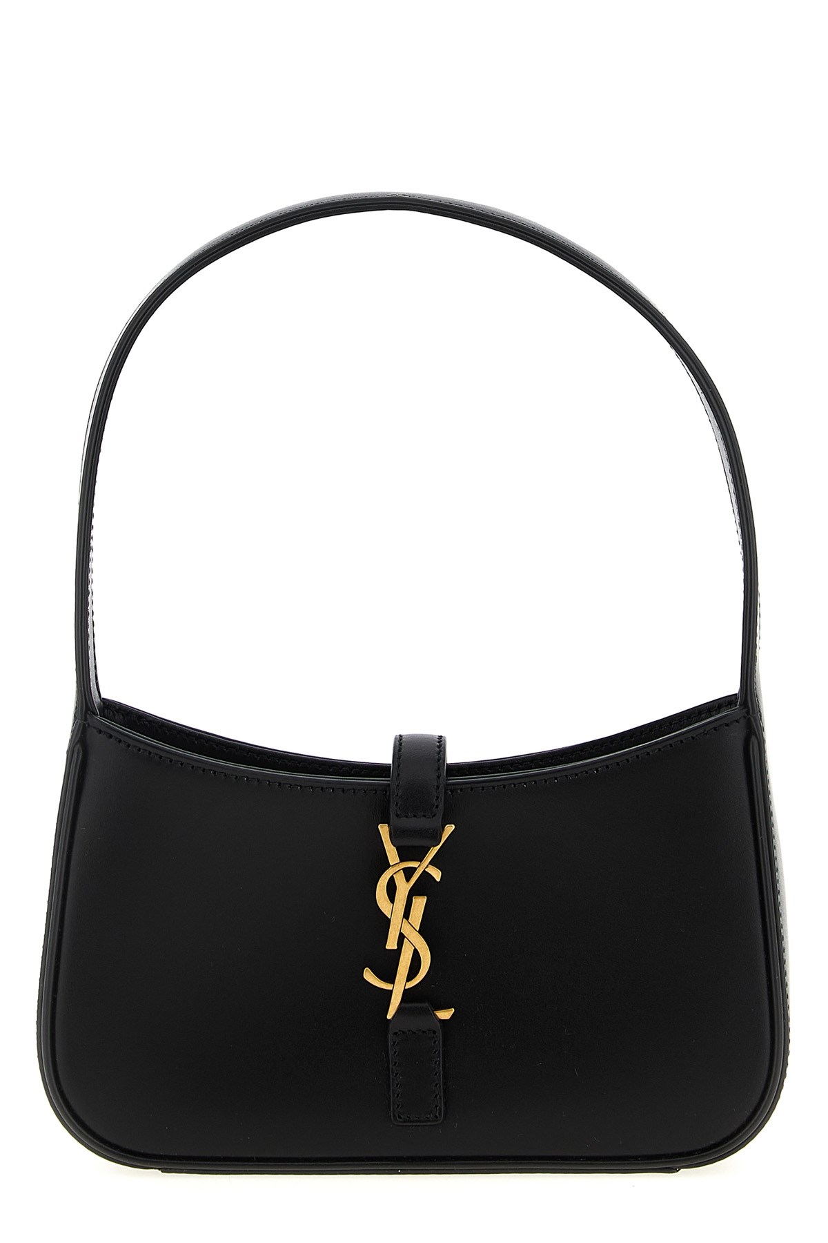 Saint Laurent 'hobo Le 5 À 7' Mini Handbag In Black
