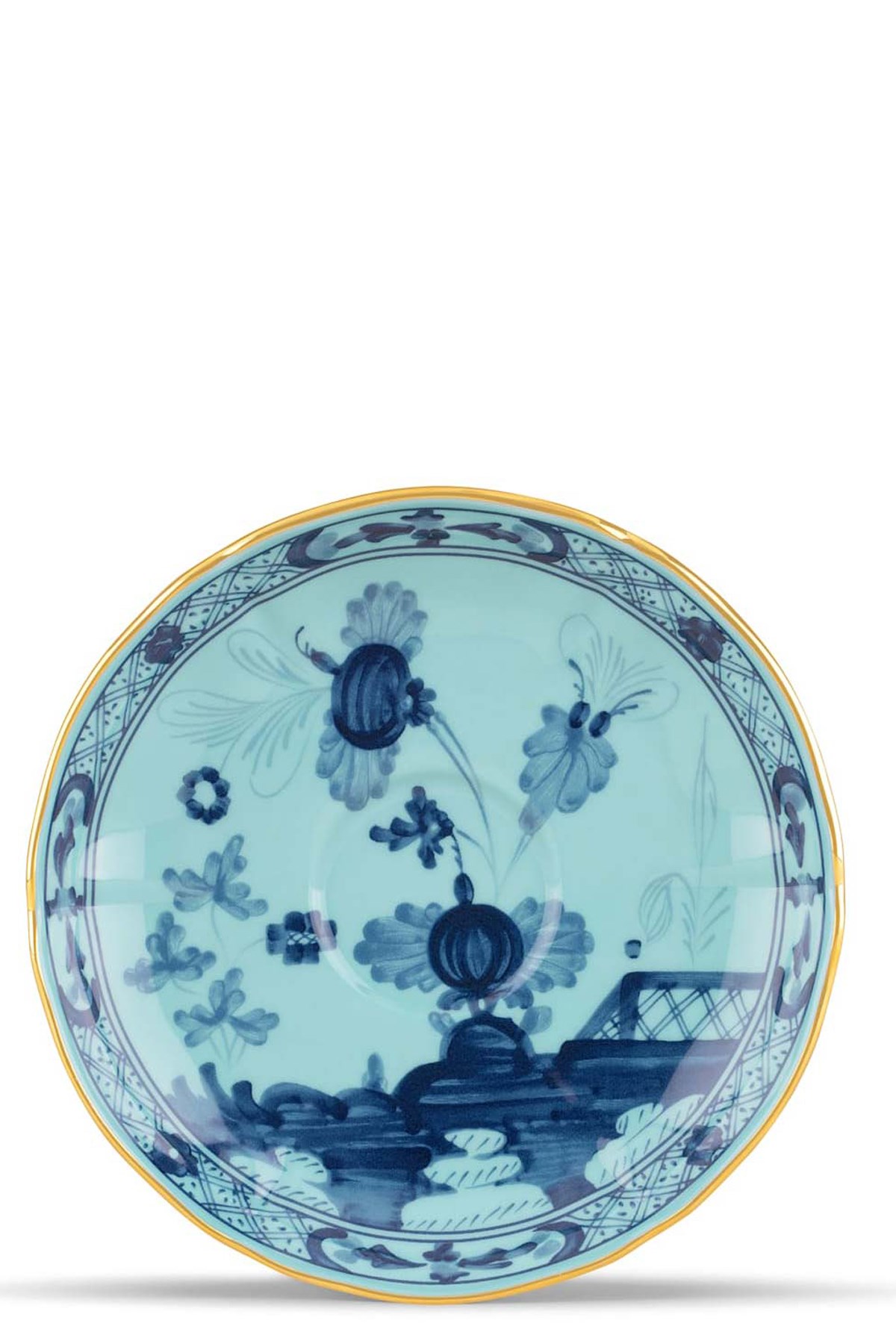Ginori 1735 'oriente Italiano' Coffee Plate ⌀ 13,5 Cm In Blue