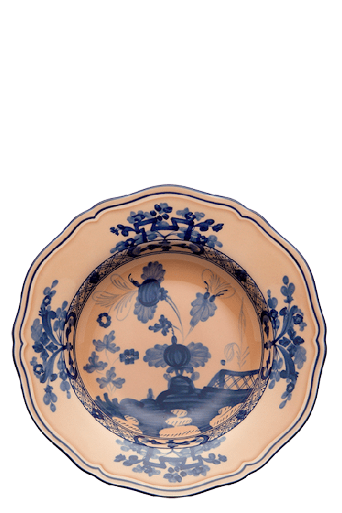 Ginori 1735 'oriente Italiano' Soup Plate In Pink