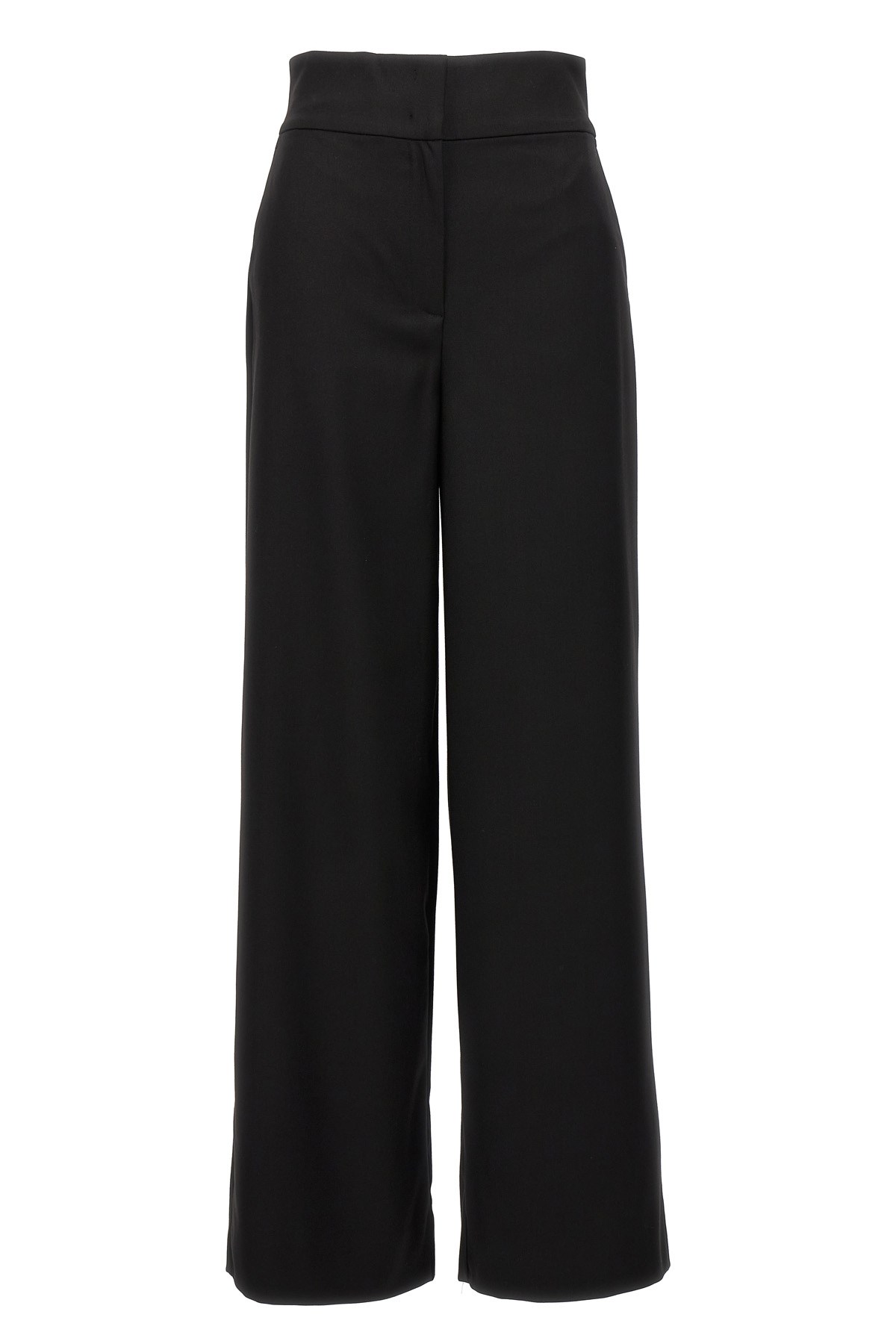 Mvp Wardrobe 'bleecker' Wool Blend Classic Pants In Black