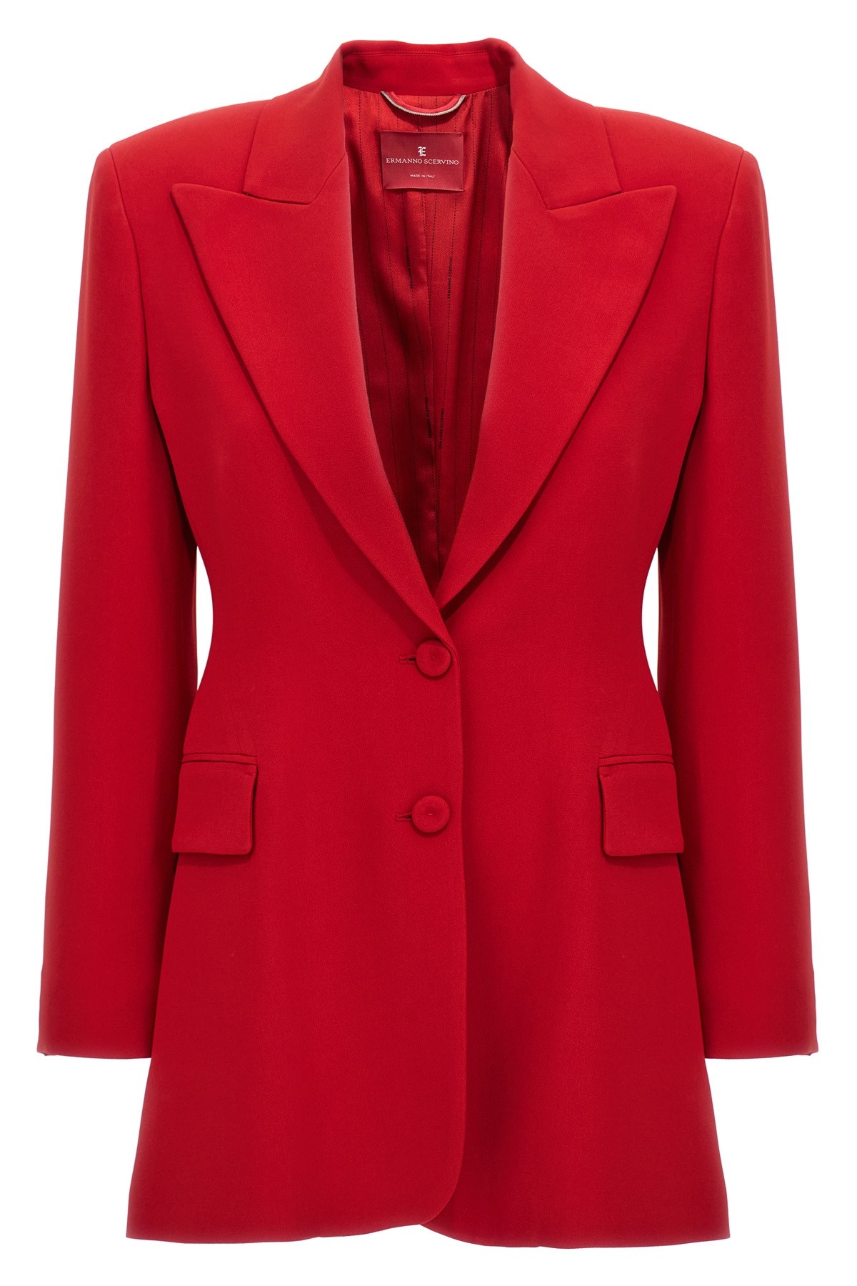 Ermanno Scervino Single-breasted Blazer Blazer And Suits Red