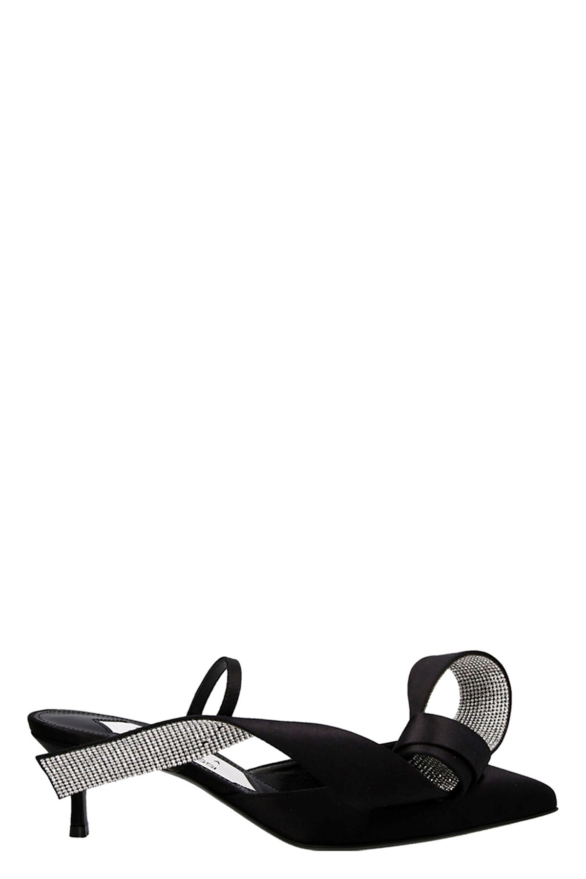 Sergio Rossi Black Pointed Toe Heels