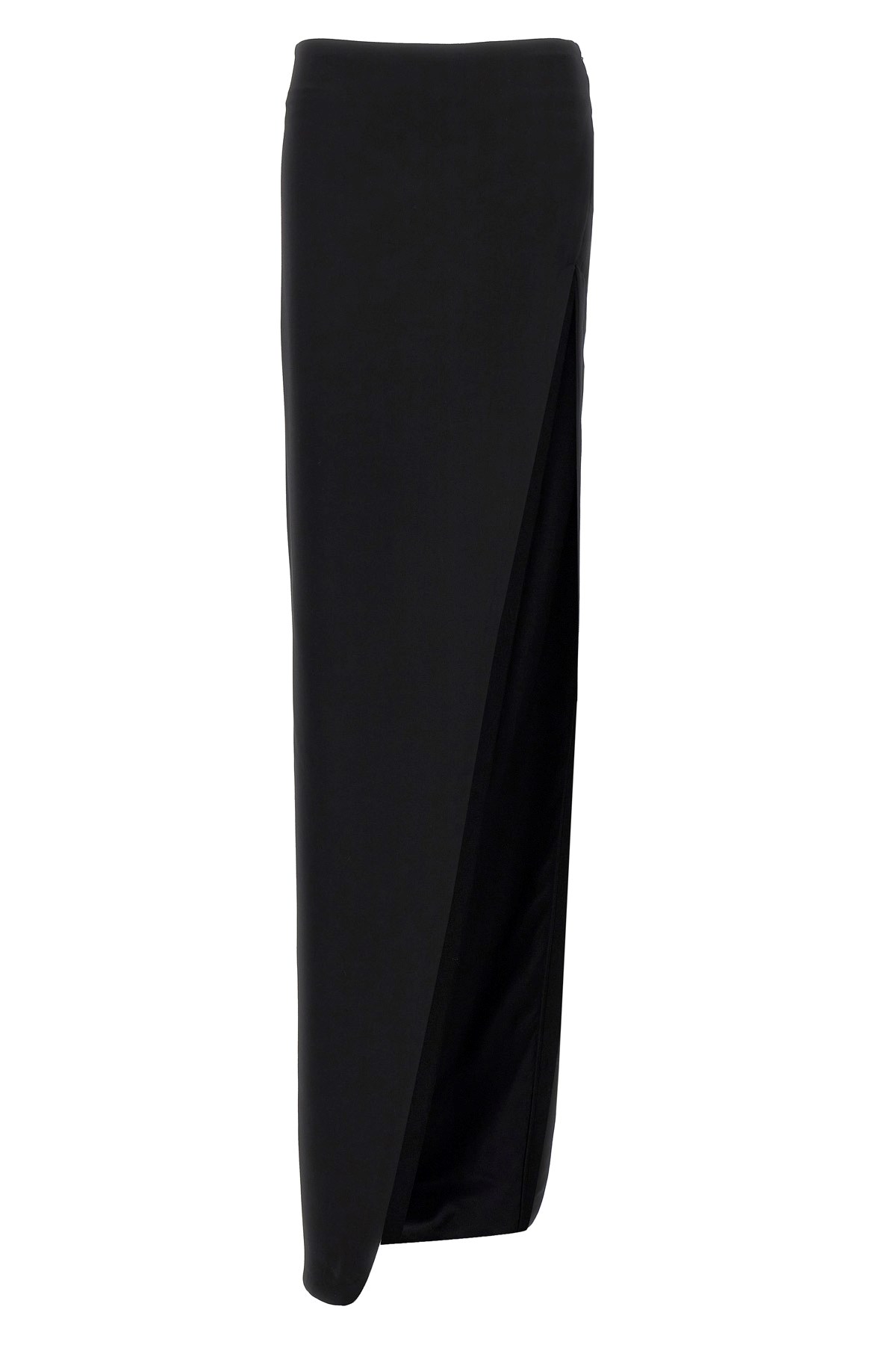 Ann Demeulemeester Black Leather Skirt