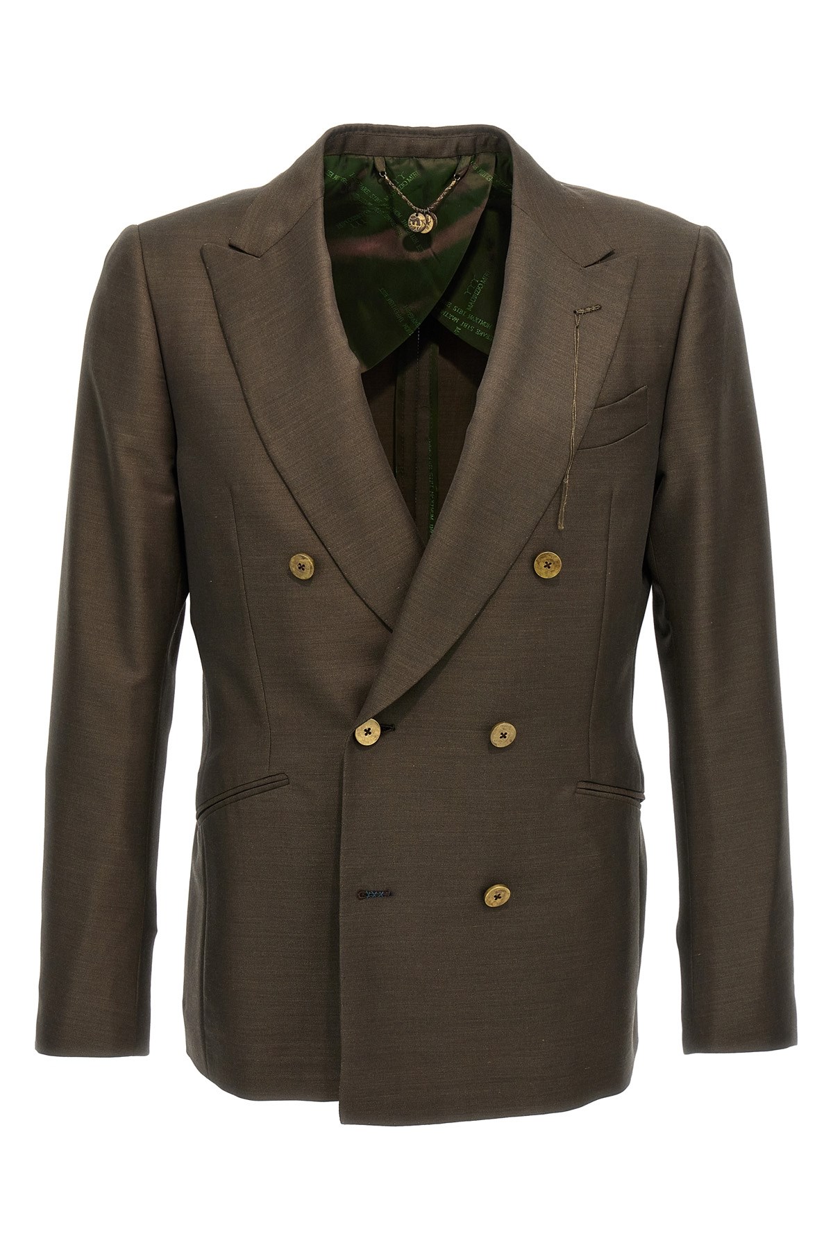 Double-Breasted Blazer - Size 48 IT